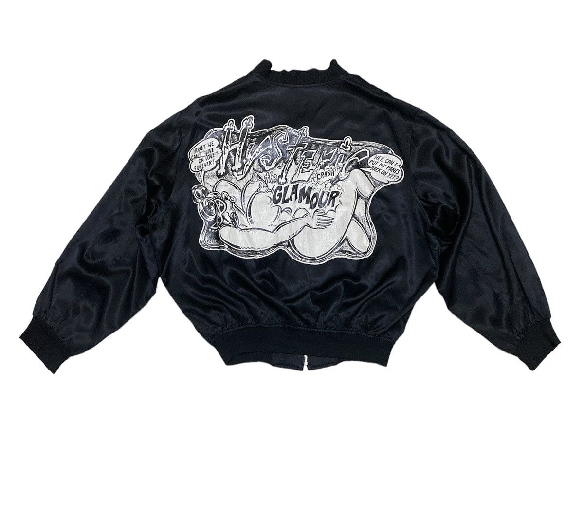 Hysteric Glamour × Vintage VTG 80’s Hysteric Glamour Bomber Jacket Naked “Live On Love” Size US M / EU 48-50 / 2 - 1 Thumbnail