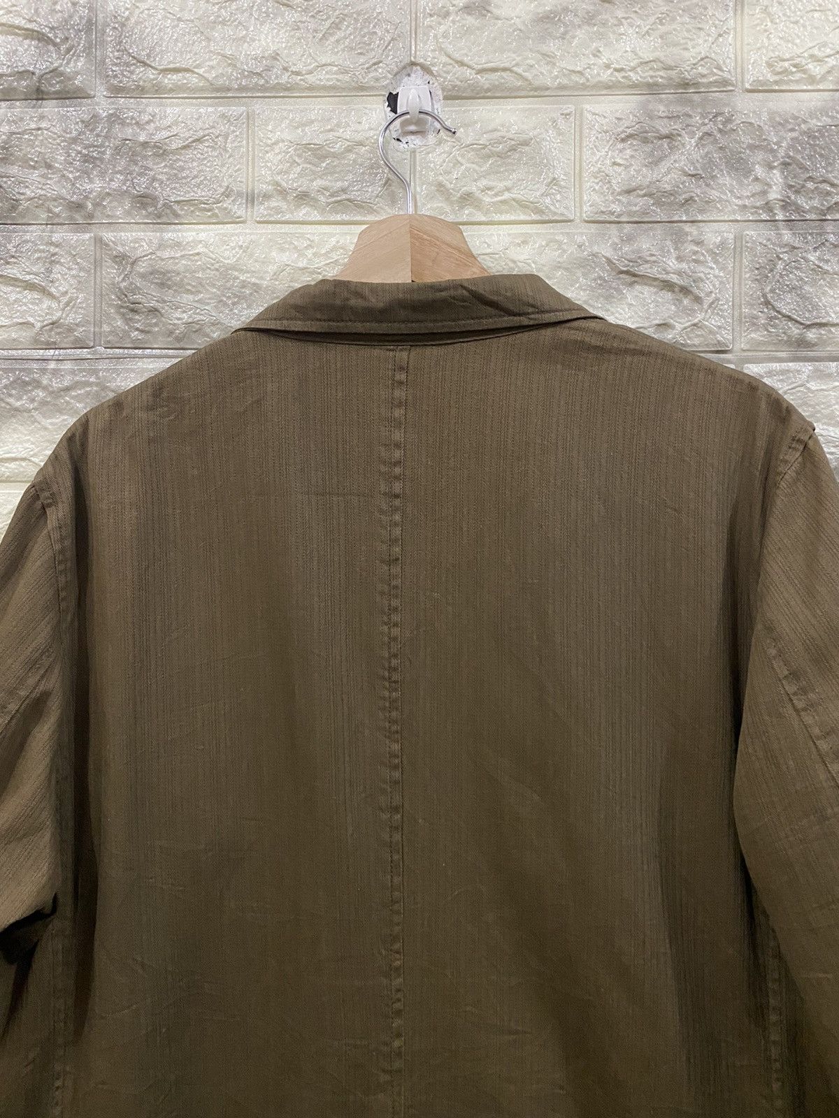 Issey Miyake × Japanese Brand Issey miyake by D’homme Ahomme cotton jacket Size US M / EU 48-50 / 2 - 7 Thumbnail