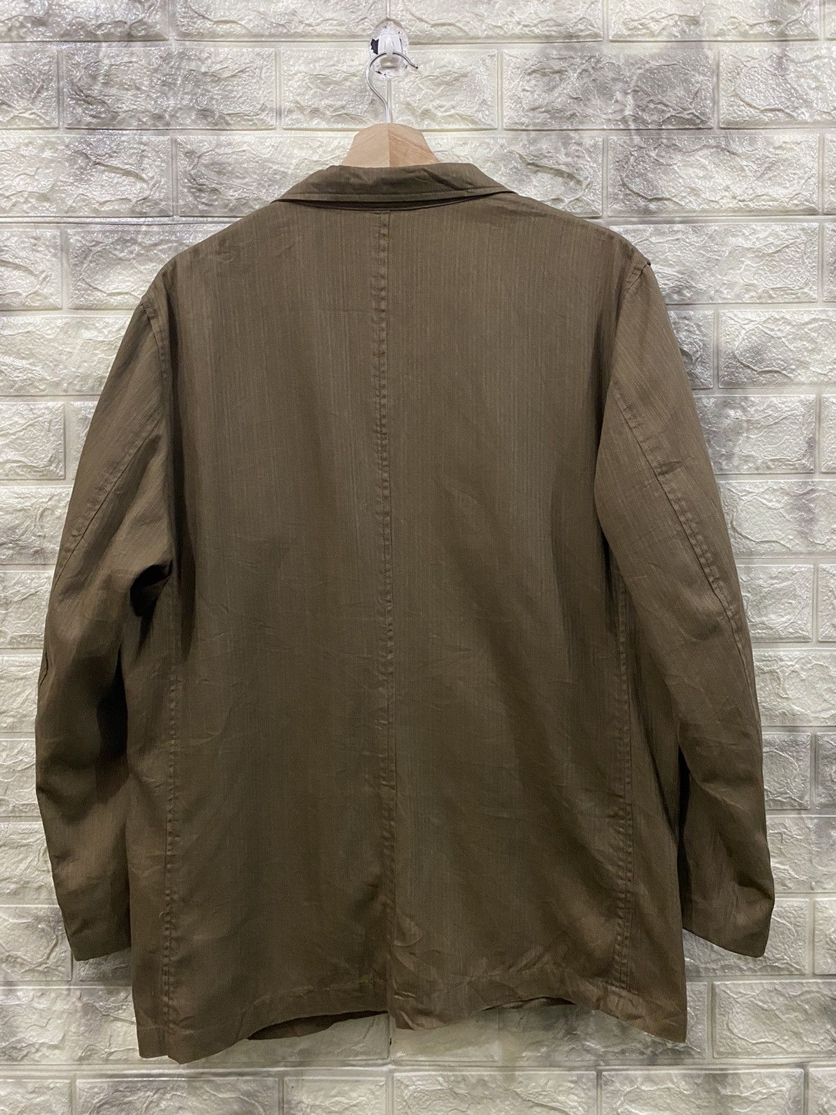 Issey Miyake × Japanese Brand Issey miyake by D’homme Ahomme cotton jacket Size US M / EU 48-50 / 2 - 6 Thumbnail