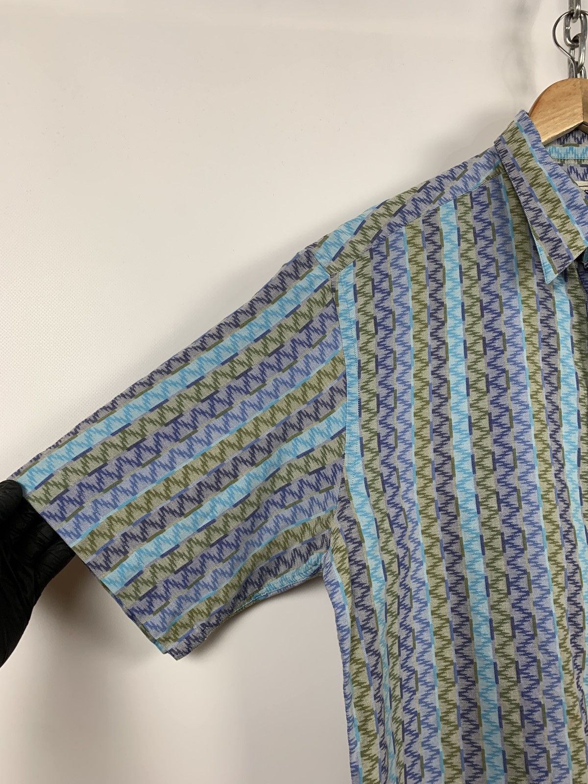 Missoni Vintage Missoni Sport Short Sleeve Button Up Shirt Size US L / EU 52-54 / 3 - 8 Thumbnail