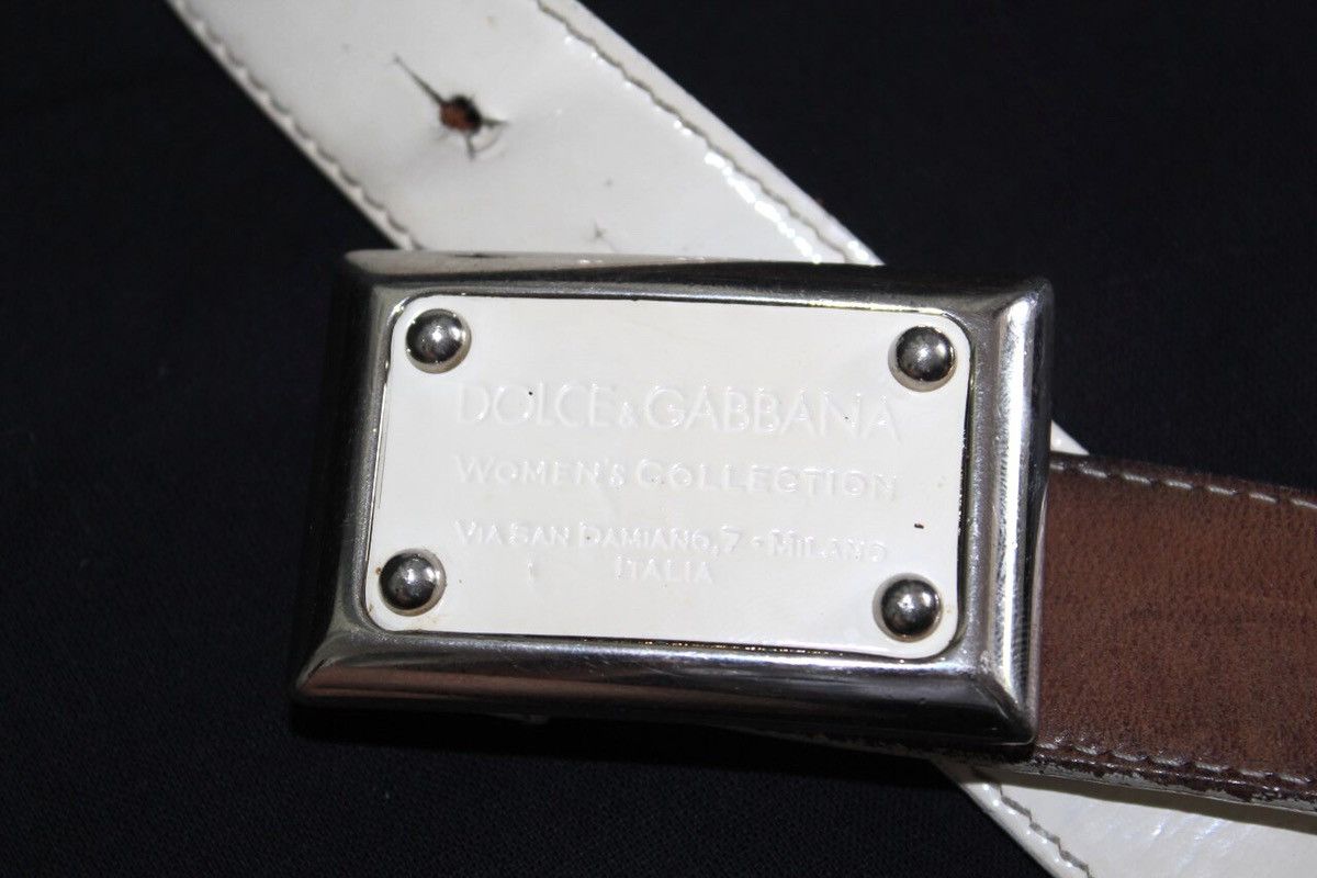 Dolce & Gabbana Dolce Gabbana vintage varnished belt Size ONE SIZE - 3 Thumbnail