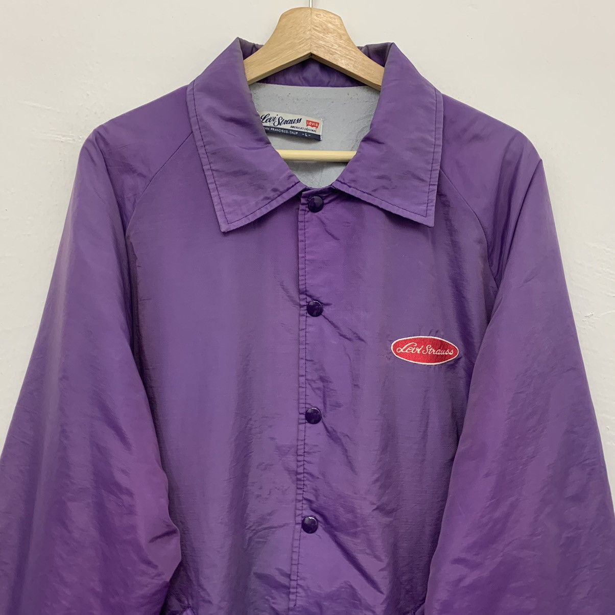 Levi's × Vintage Vintage Levis Japan Snap Button Coach Jacket Size US L / EU 52-54 / 3 - 5 Thumbnail