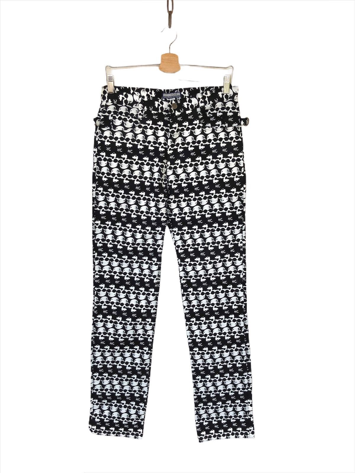 Hysteric Glamour RARE🔥HG 💀 All Overprinted Jacquard Anarchy Pants Size US 30 / EU 46 - 3 Thumbnail
