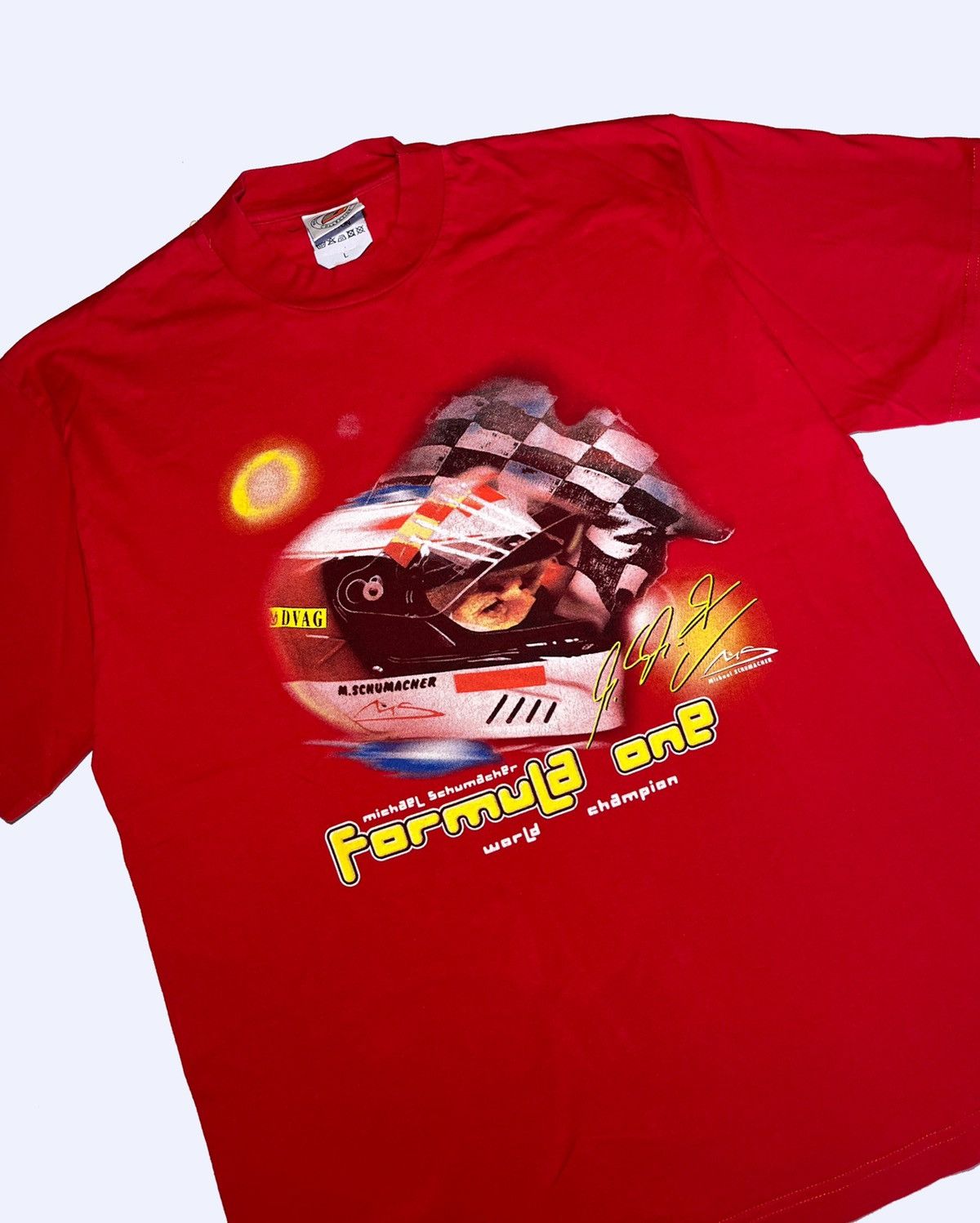 Formula 1 Michael Schumacher Formula One World Champion T-shirt Size US L / EU 52-54 / 3 - 6 Thumbnail
