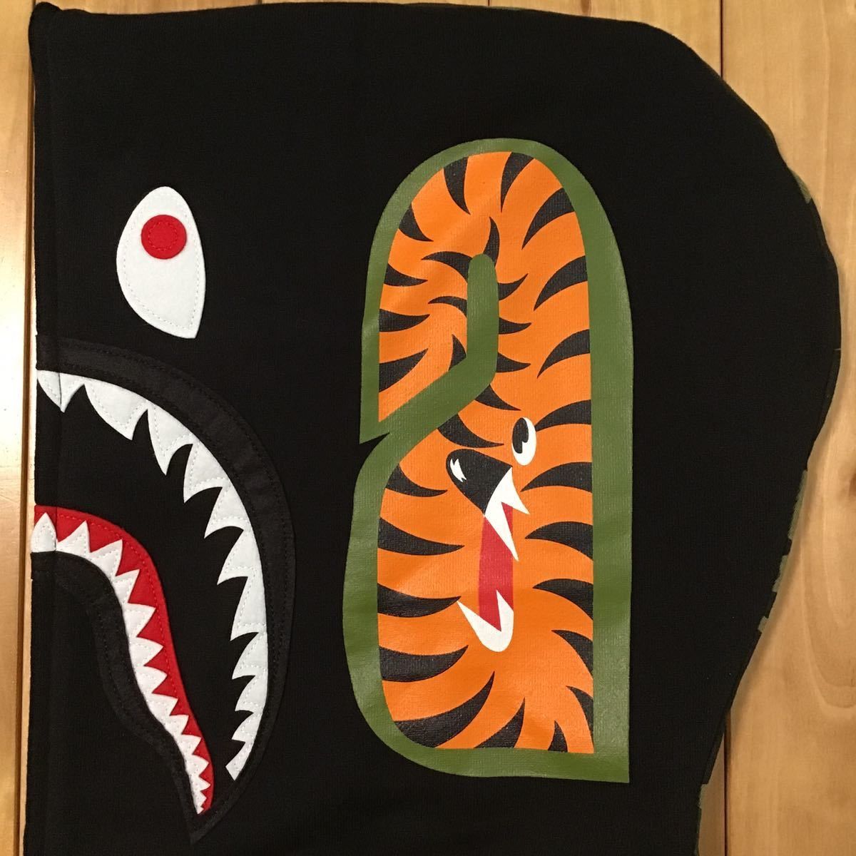 Bape × Pusha T BAPE × PUSHA-T Shark full zip hoodie a bathing ape Size US M / EU 48-50 / 2 - 6 Thumbnail