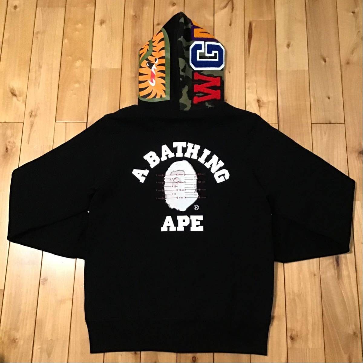 Bape × Pusha T BAPE × PUSHA-T Shark full zip hoodie a bathing ape Size US M / EU 48-50 / 2 - 3 Thumbnail