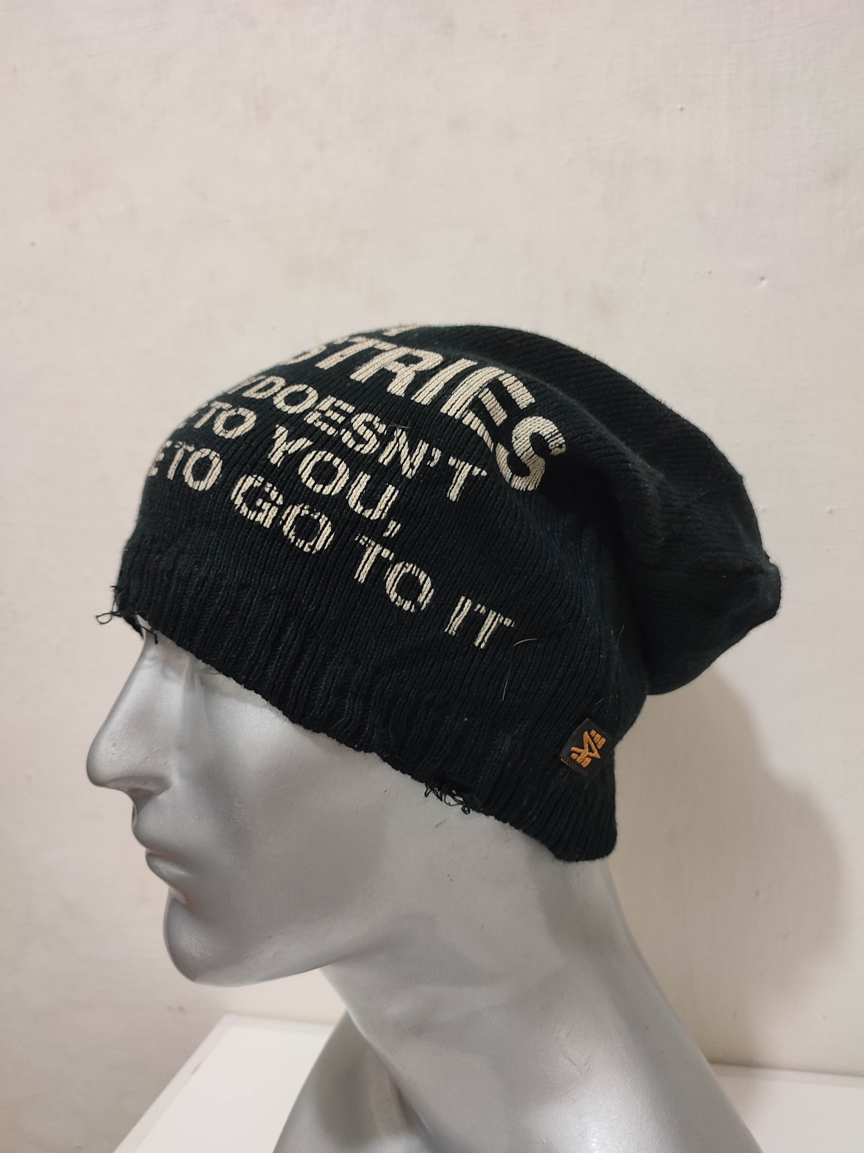 Alpha Industries 🔥Alpha Industries Distressed Beanie Hats Size ONE SIZE - 2 Thumbnail