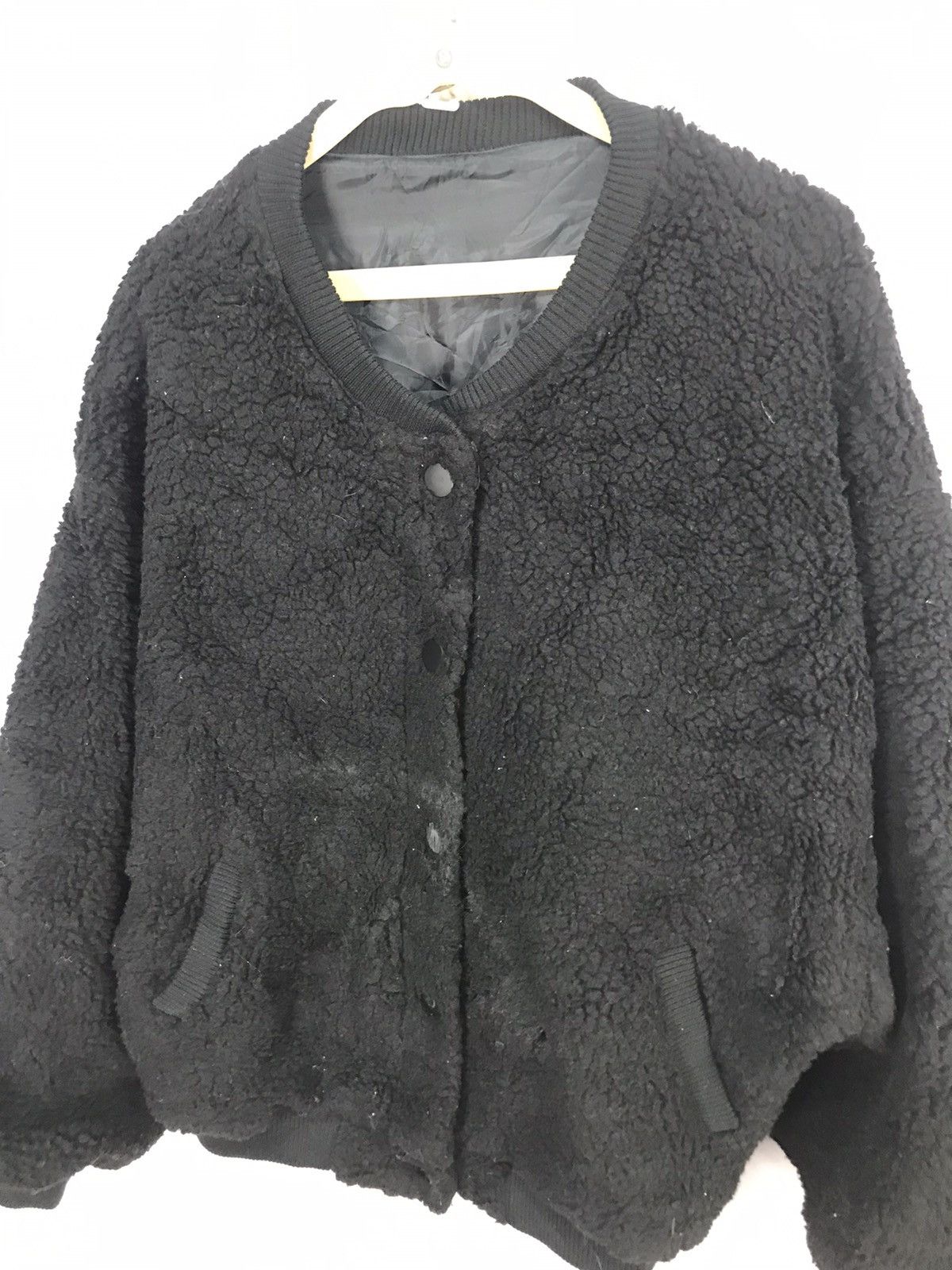 Mickey Mouse Mickey Mouse fleece snap button beggie distressed cardigan Size US M / EU 48-50 / 2 - 3 Thumbnail