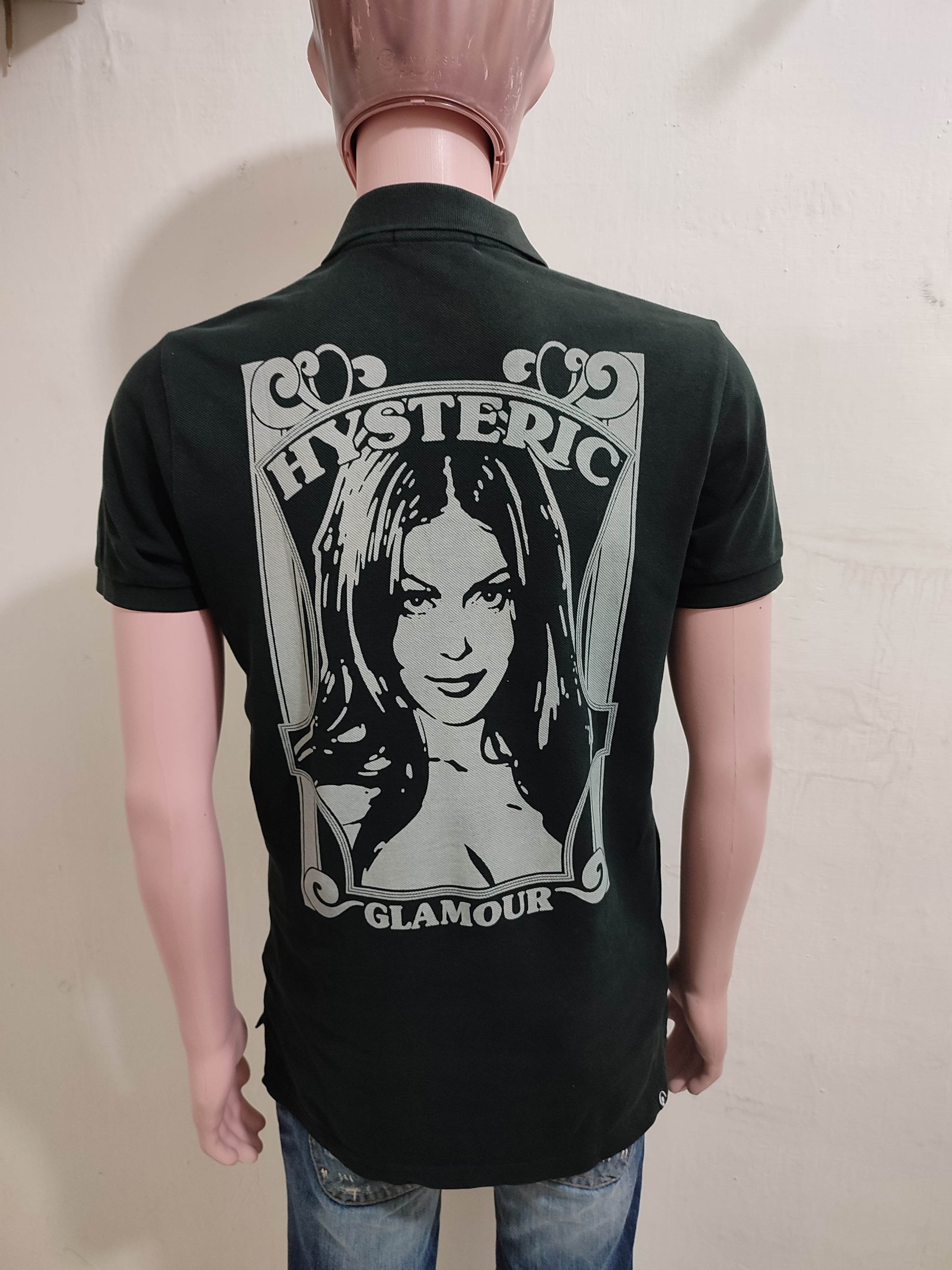 Hysteric Glamour 🔥Hysteric Glamour Big Print Logo Polo shirt Size US M / EU 48-50 / 2 - 1 Thumbnail