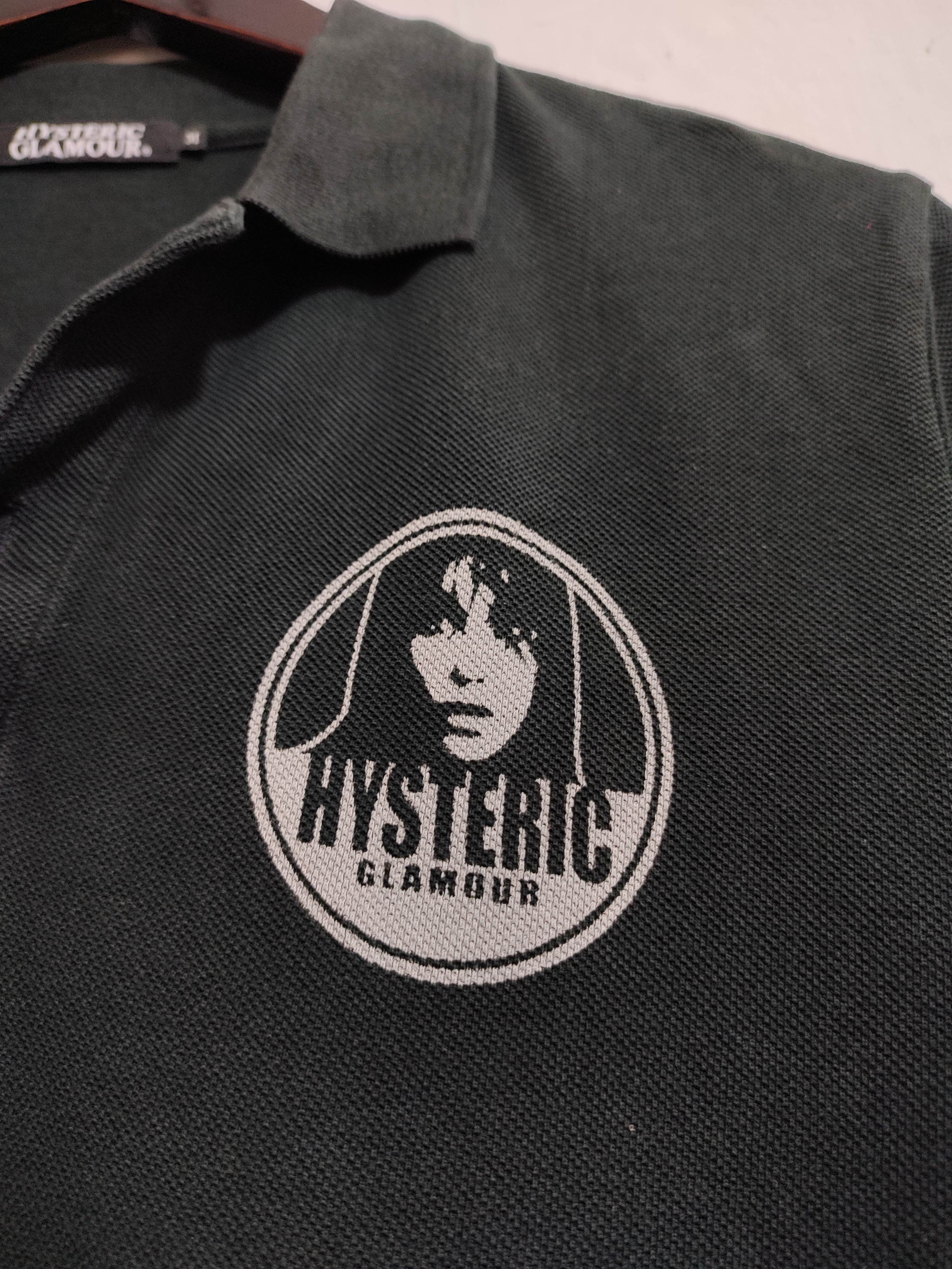 Hysteric Glamour 🔥Hysteric Glamour Big Print Logo Polo shirt Size US M / EU 48-50 / 2 - 10 Thumbnail