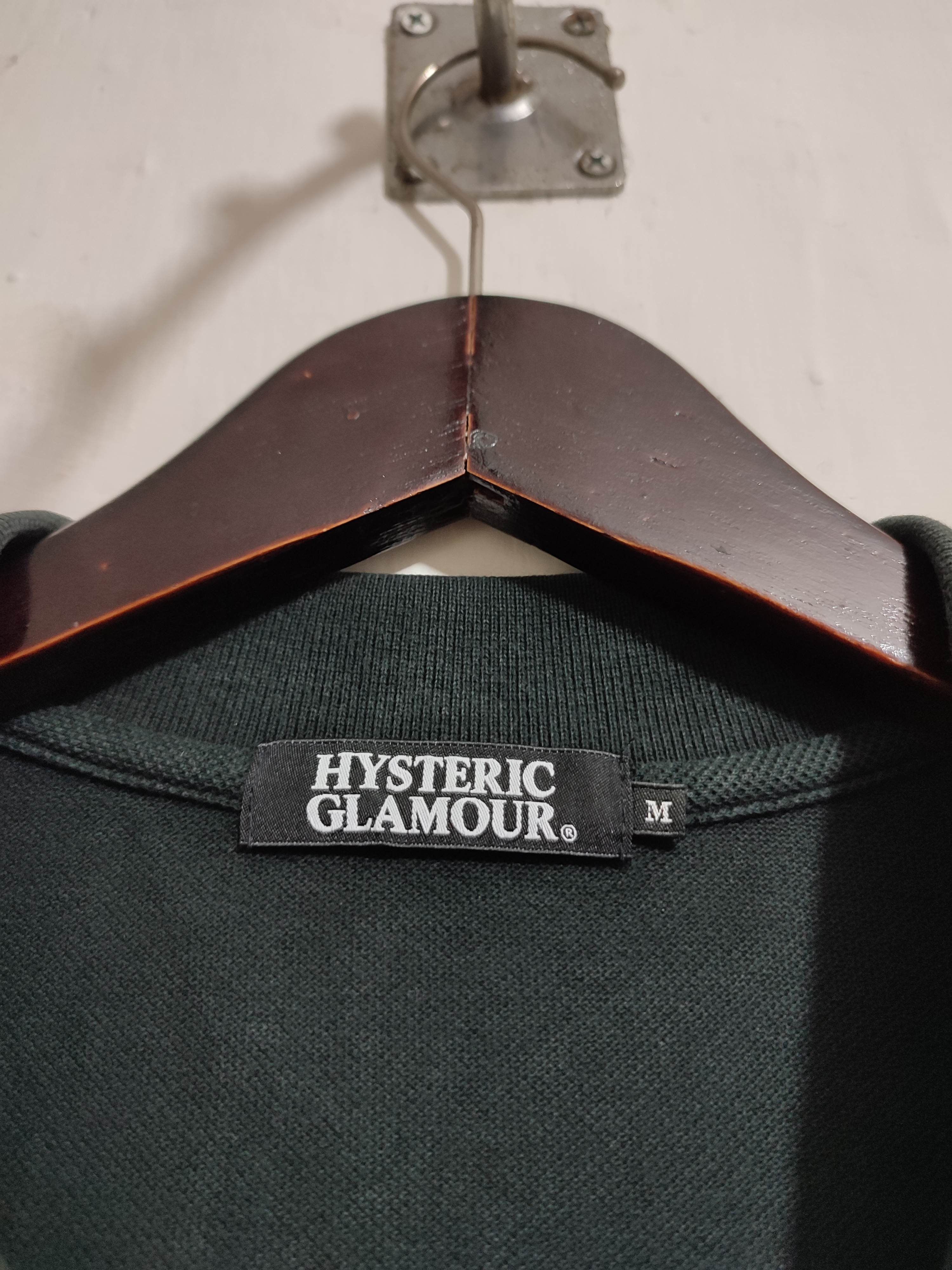 Hysteric Glamour 🔥Hysteric Glamour Big Print Logo Polo shirt Size US M / EU 48-50 / 2 - 11 Thumbnail