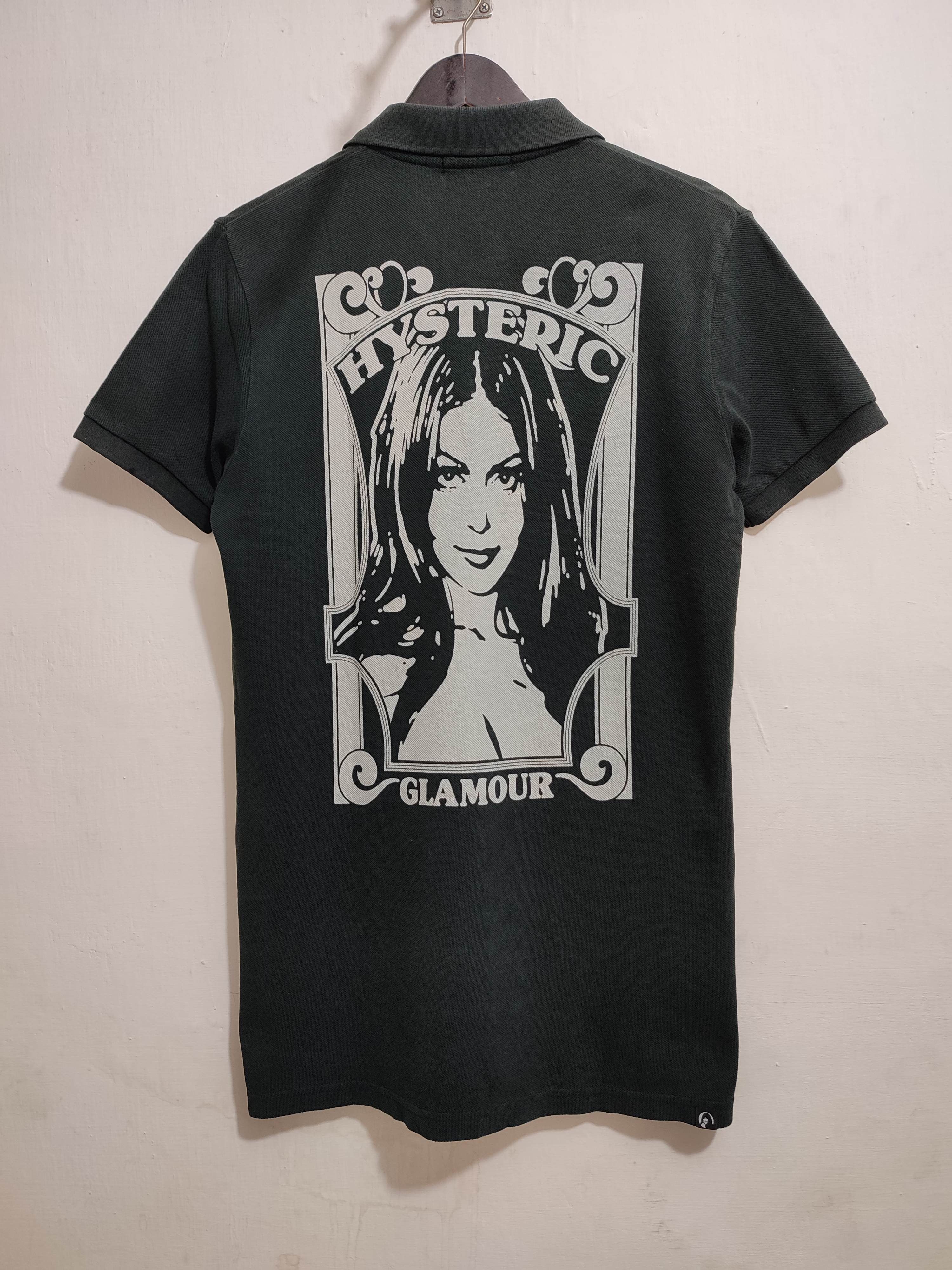 Hysteric Glamour 🔥Hysteric Glamour Big Print Logo Polo shirt Size US M / EU 48-50 / 2 - 6 Thumbnail