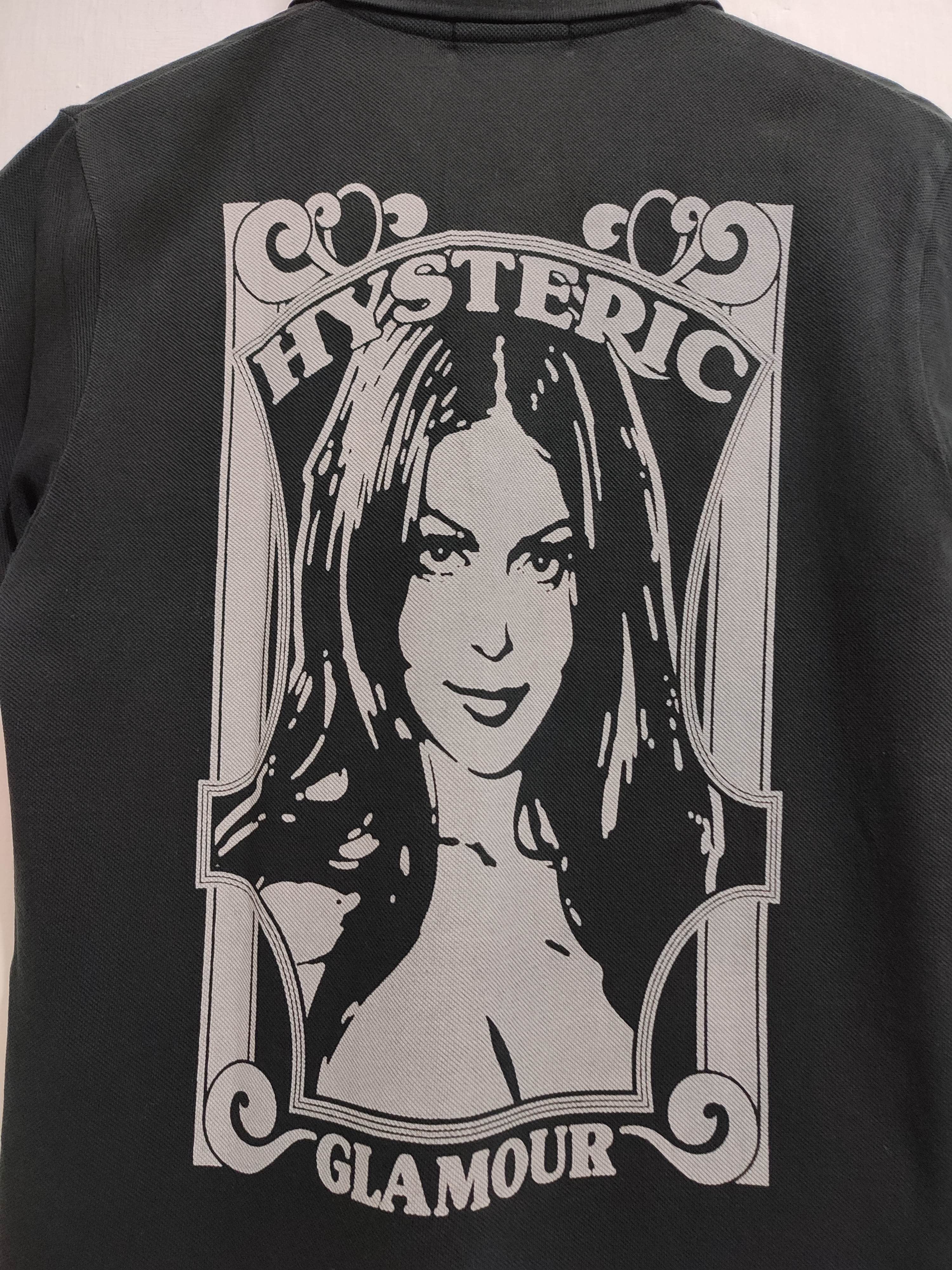 Hysteric Glamour 🔥Hysteric Glamour Big Print Logo Polo shirt Size US M / EU 48-50 / 2 - 7 Thumbnail