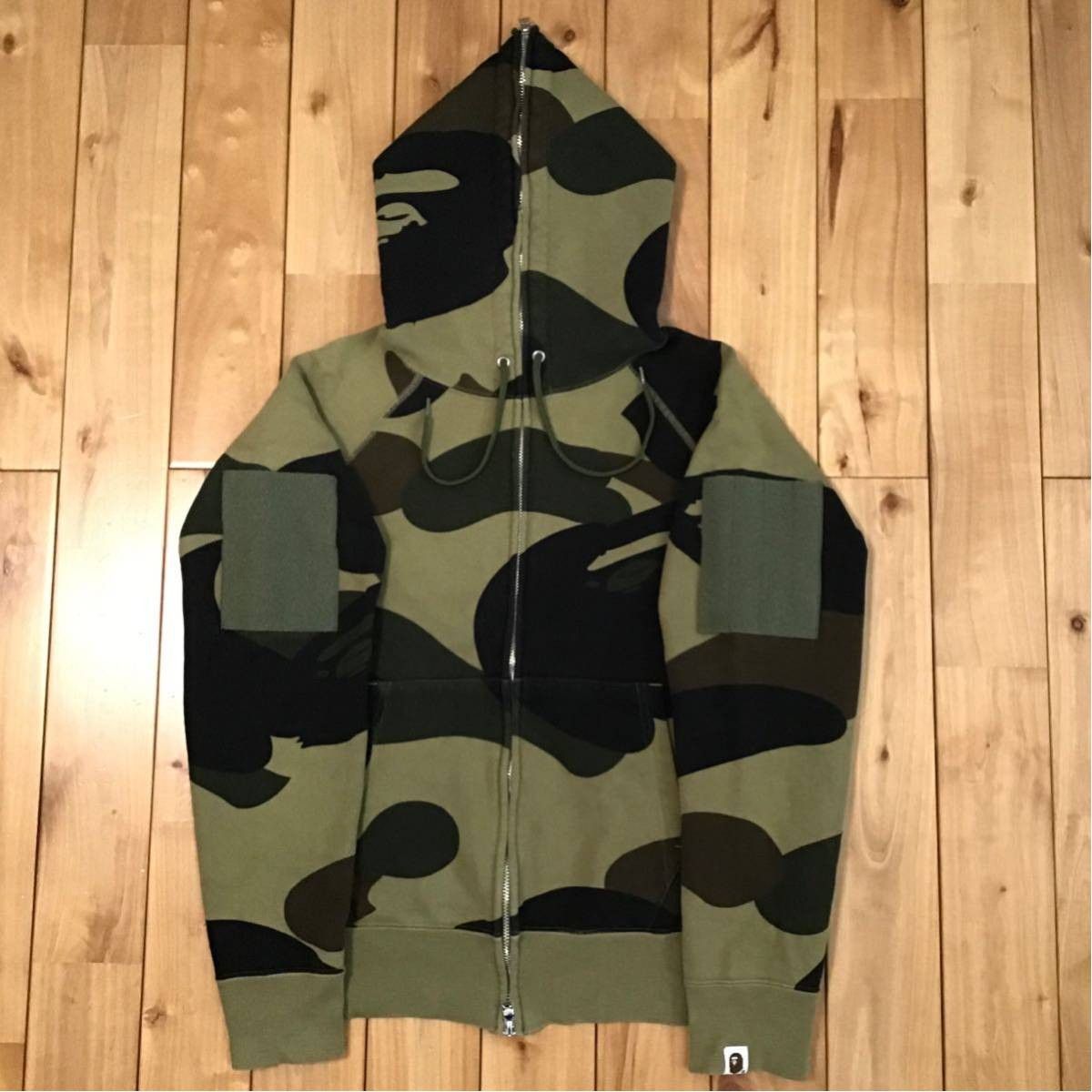 Bape BAPE Giant 1st camo green Full zip hoodie Size US S / EU 44-46 / 1 - 2 Thumbnail