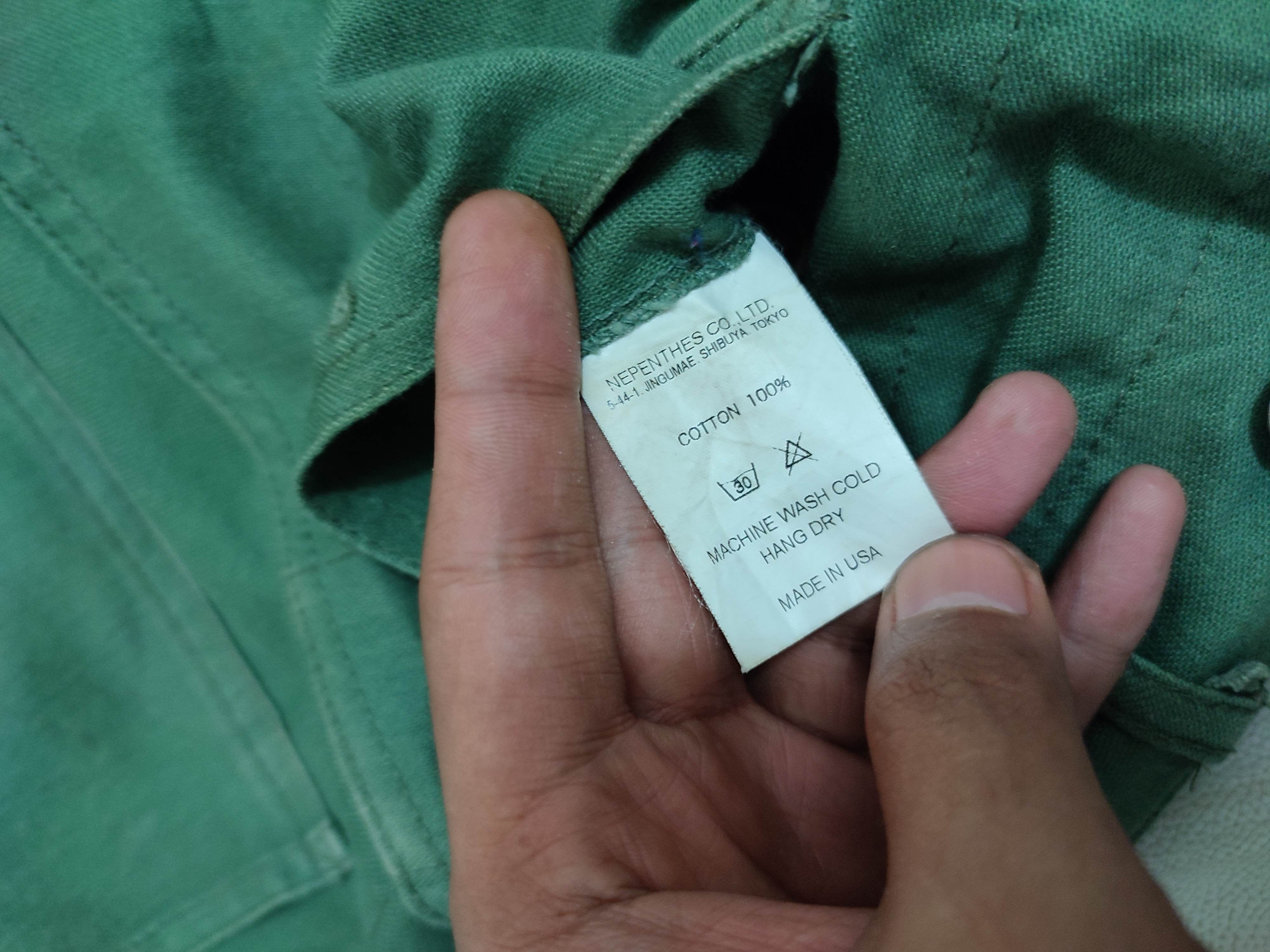 Engineered Garments × Nepenthes 🔥Engineered Garments Olive Cropped Worker Pants Size US 30 / EU 46 - 16 Thumbnail