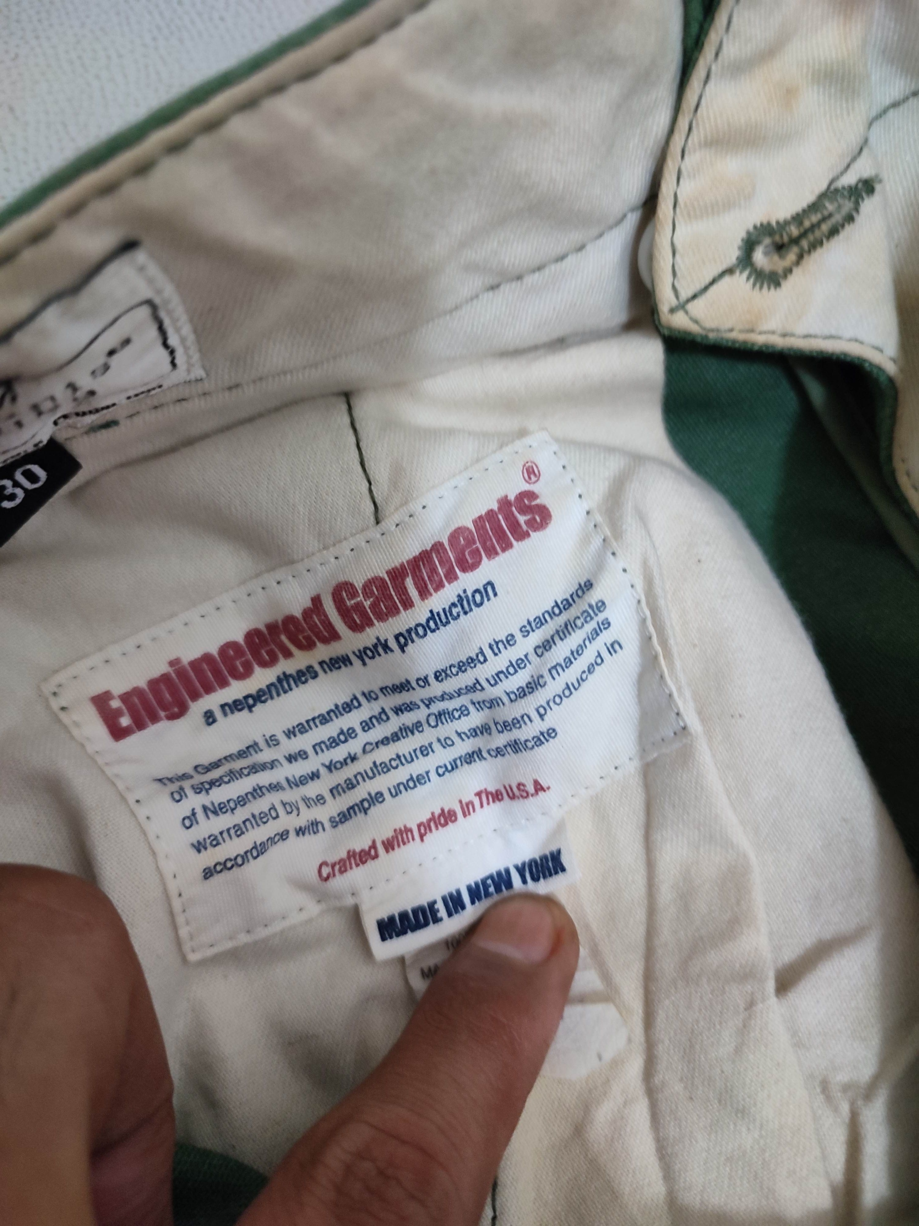 Engineered Garments × Nepenthes 🔥Engineered Garments Olive Cropped Worker Pants Size US 30 / EU 46 - 18 Thumbnail
