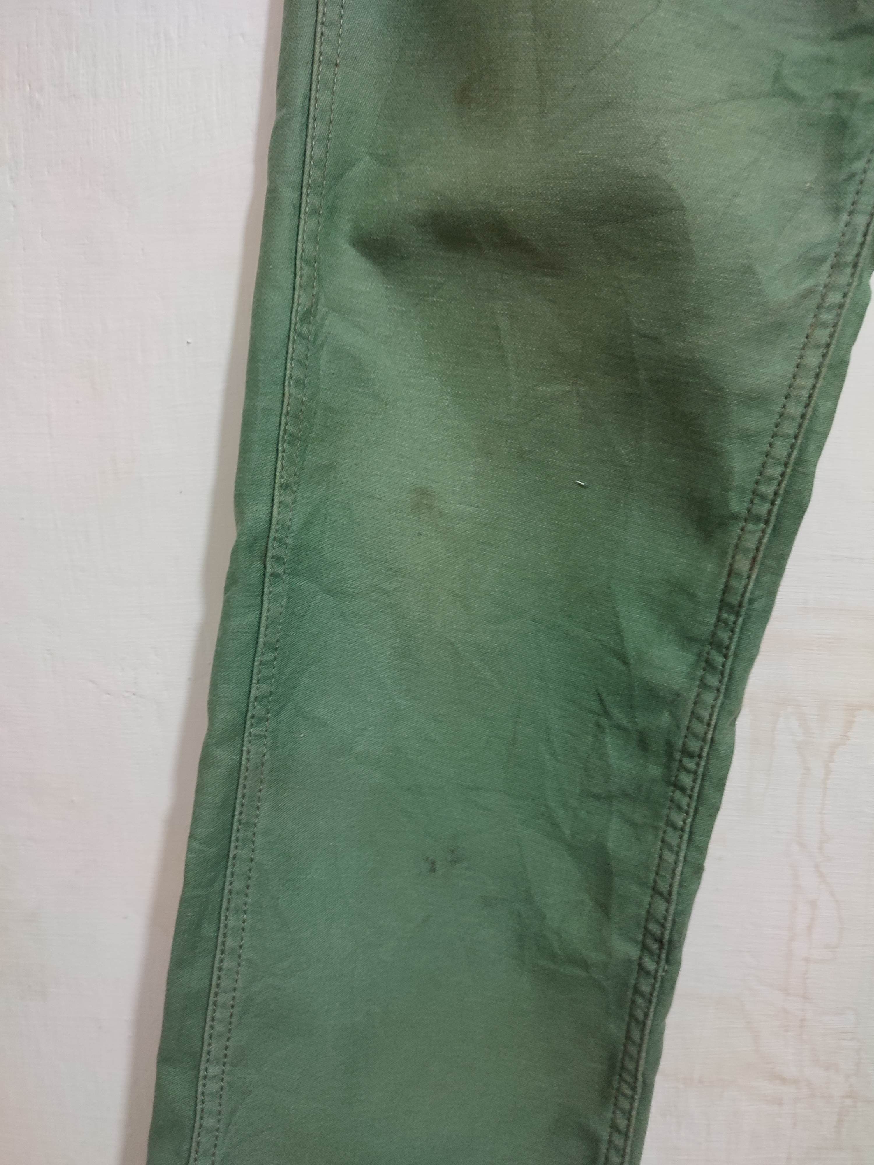 Engineered Garments × Nepenthes 🔥Engineered Garments Olive Cropped Worker Pants Size US 30 / EU 46 - 4 Thumbnail
