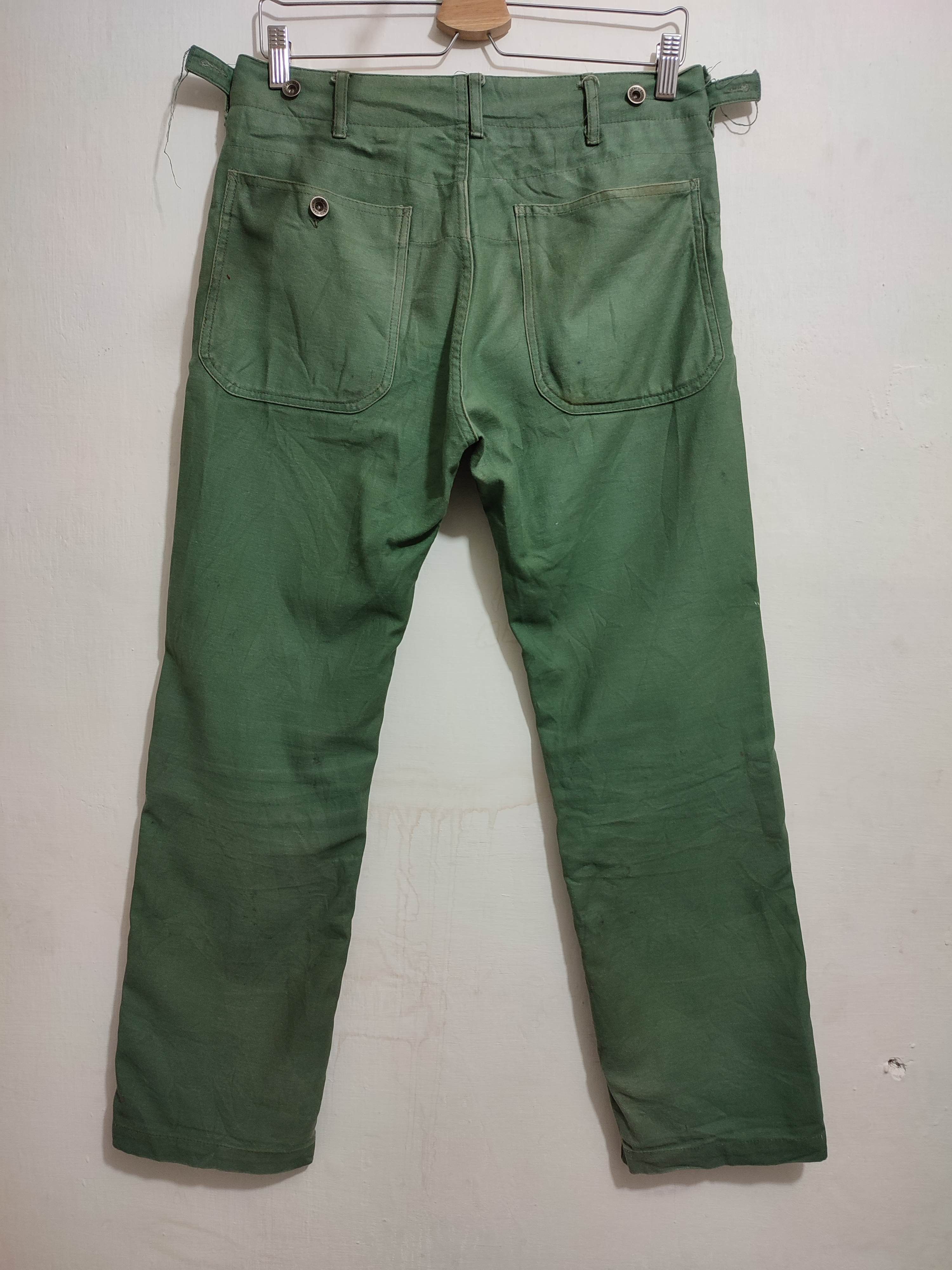 Engineered Garments × Nepenthes 🔥Engineered Garments Olive Cropped Worker Pants Size US 30 / EU 46 - 9 Thumbnail