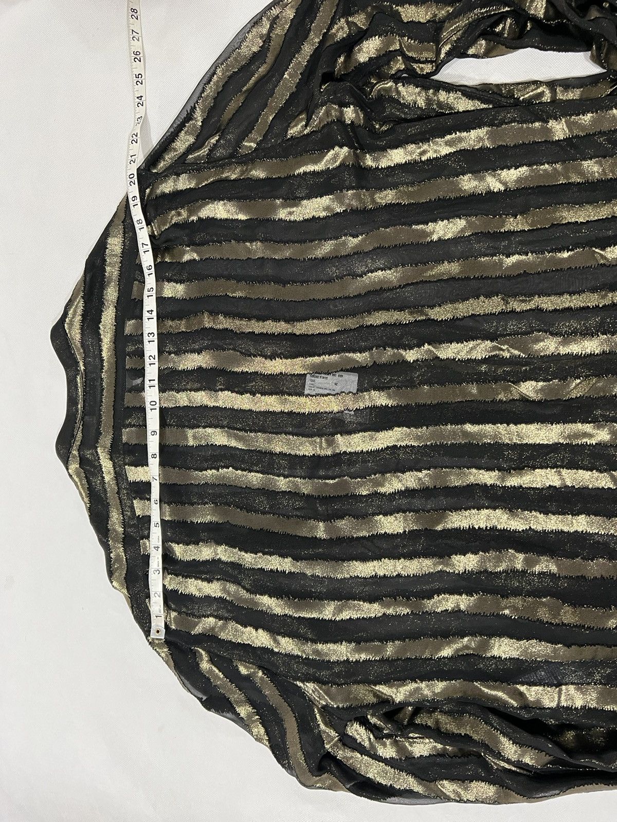 Saint Laurent Paris Saint Laurent gold striped oversized tunic. 42/16.5. $1790 Size US XL / EU 56 / 4 - 3 Thumbnail