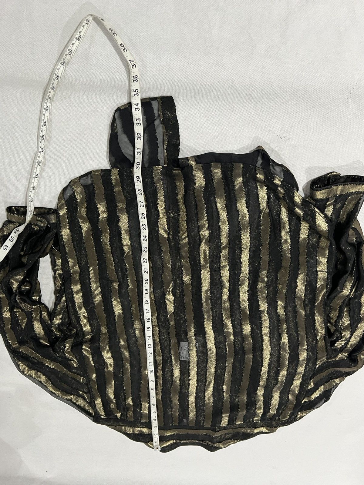 Saint Laurent Paris Saint Laurent gold striped oversized tunic. 42/16.5. $1790 Size US XL / EU 56 / 4 - 6 Thumbnail