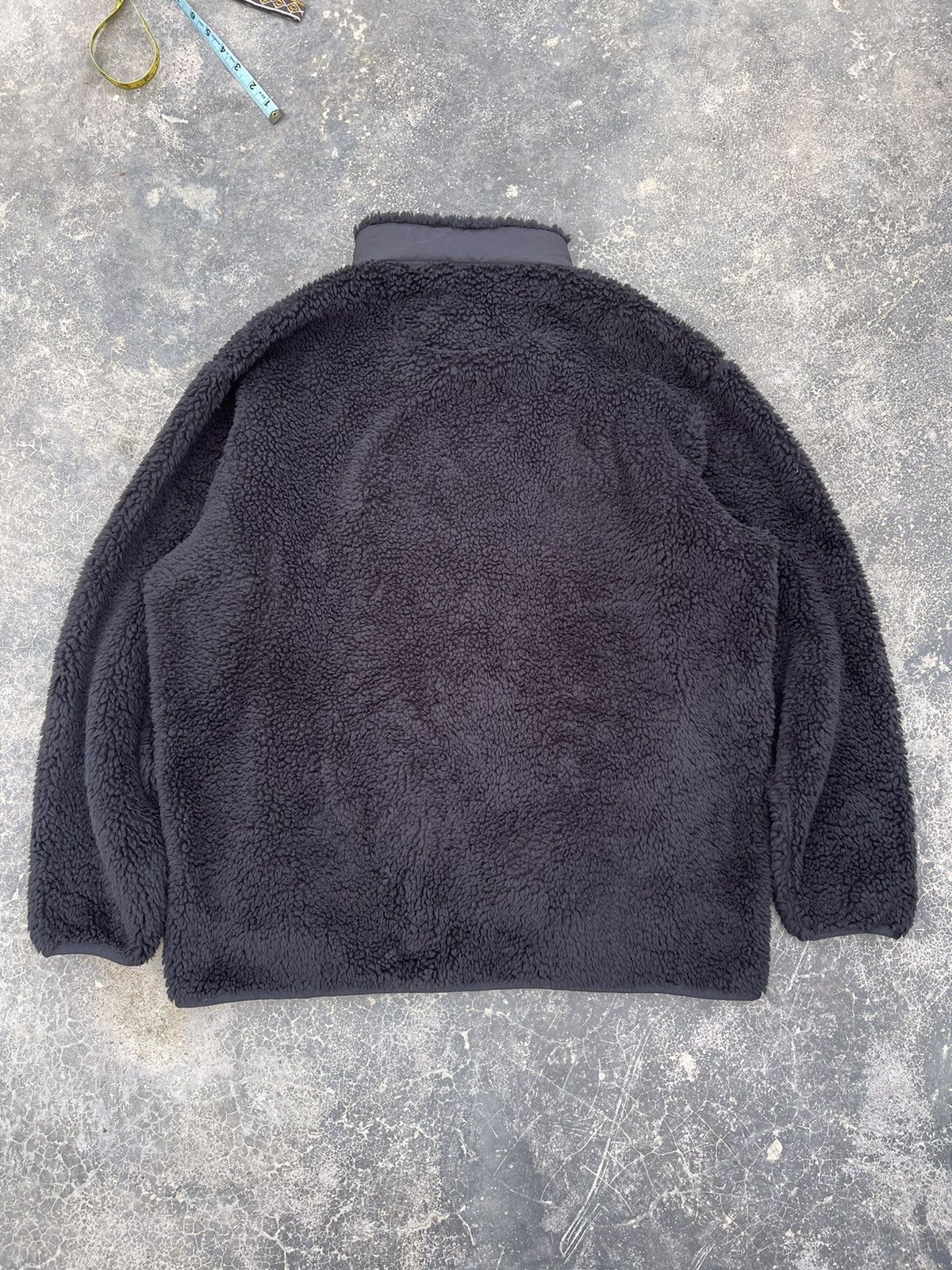 Japanese Brand × Uniqlo × White Mountaineering White Mountaineering Sherpa fleece buttoned pullover Size US XL / EU 56 / 4 - 3 Thumbnail