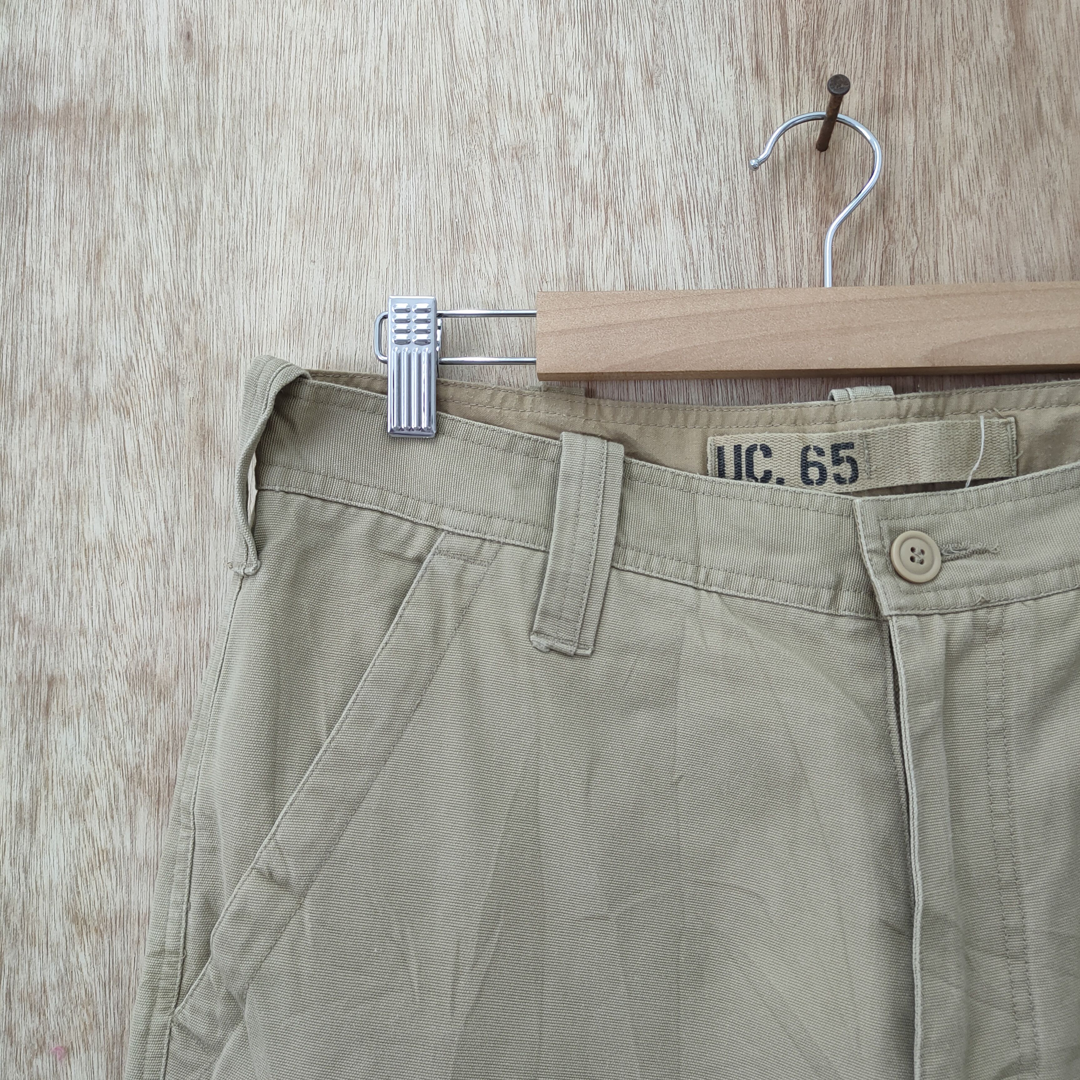 Vintage VINTAGE UC 65 AIR FORCE BAGGY CARGO PANTS Size US 33 - 13 Thumbnail