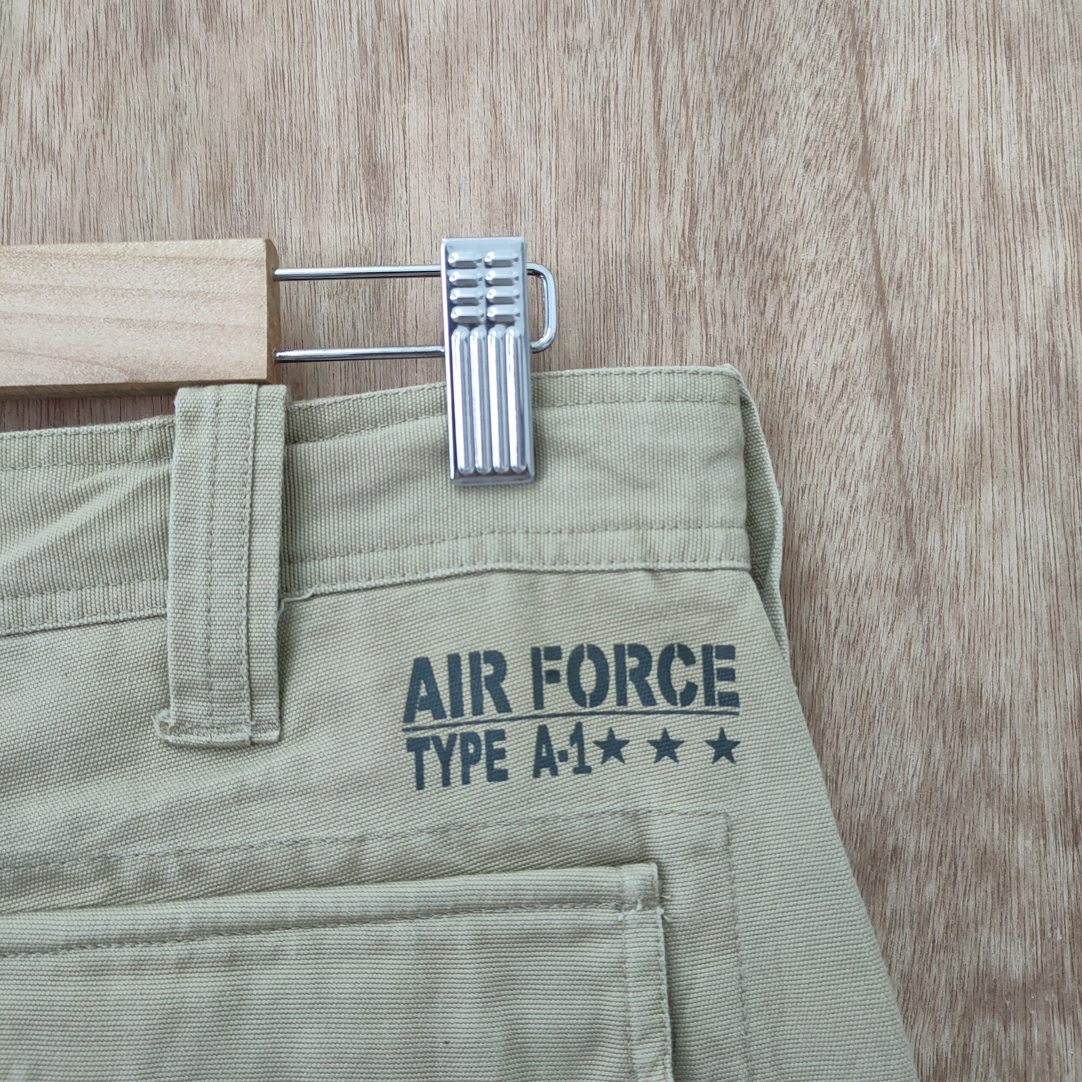 Vintage VINTAGE UC 65 AIR FORCE BAGGY CARGO PANTS Size US 33 - 11 Thumbnail
