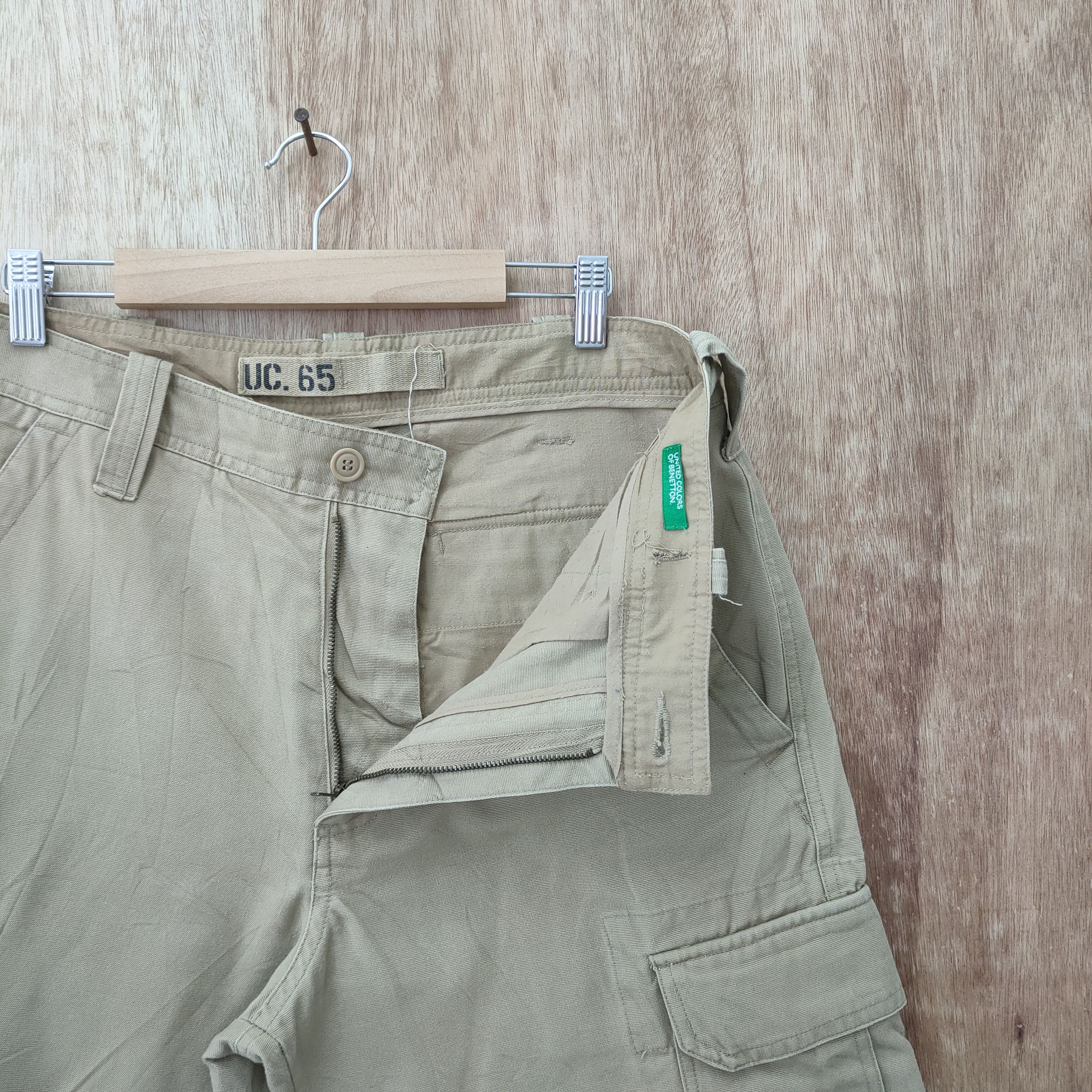 Vintage VINTAGE UC 65 AIR FORCE BAGGY CARGO PANTS Size US 33 - 3 Thumbnail