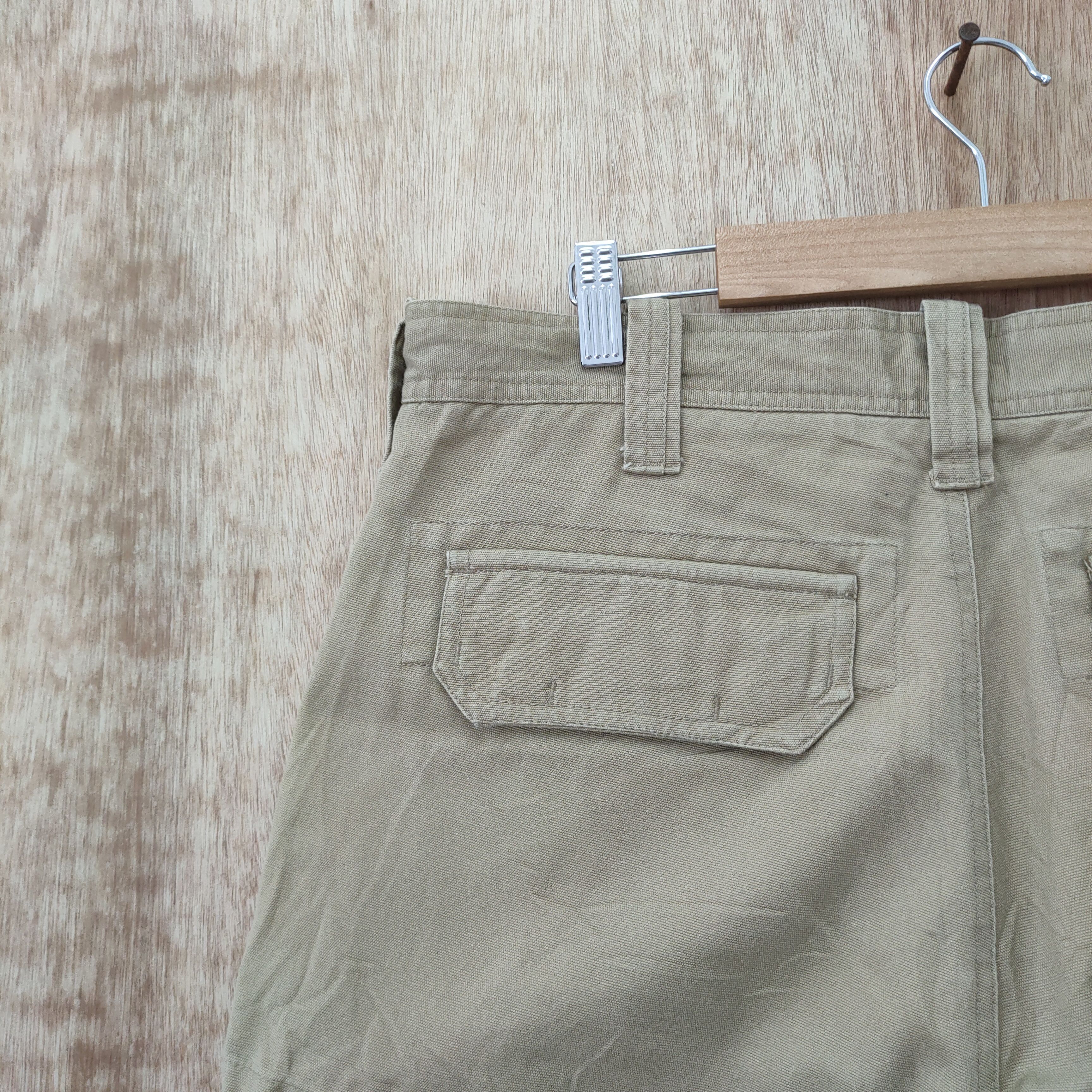 Vintage VINTAGE UC 65 AIR FORCE BAGGY CARGO PANTS Size US 33 - 12 Thumbnail