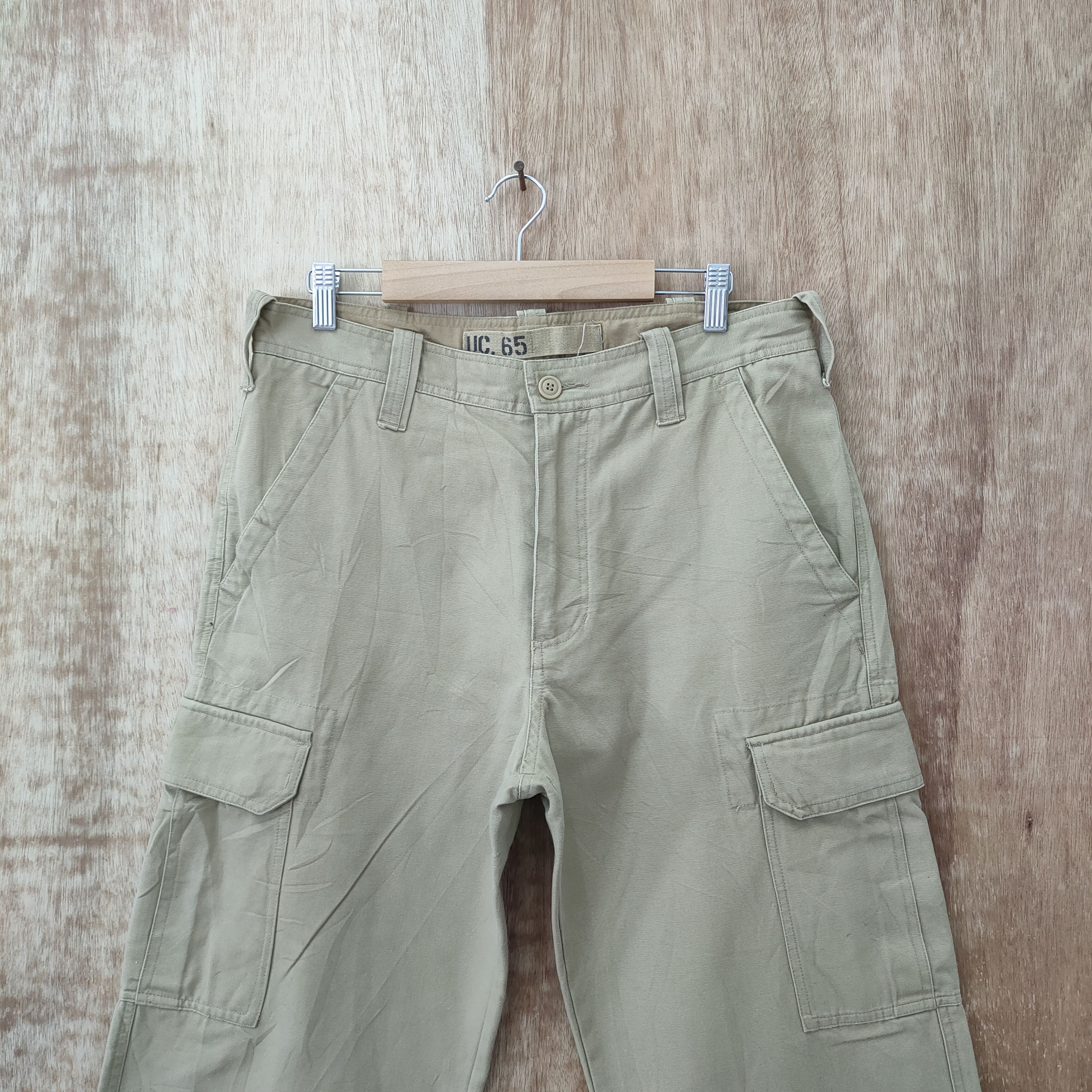 Vintage VINTAGE UC 65 AIR FORCE BAGGY CARGO PANTS Size US 33 - 6 Thumbnail