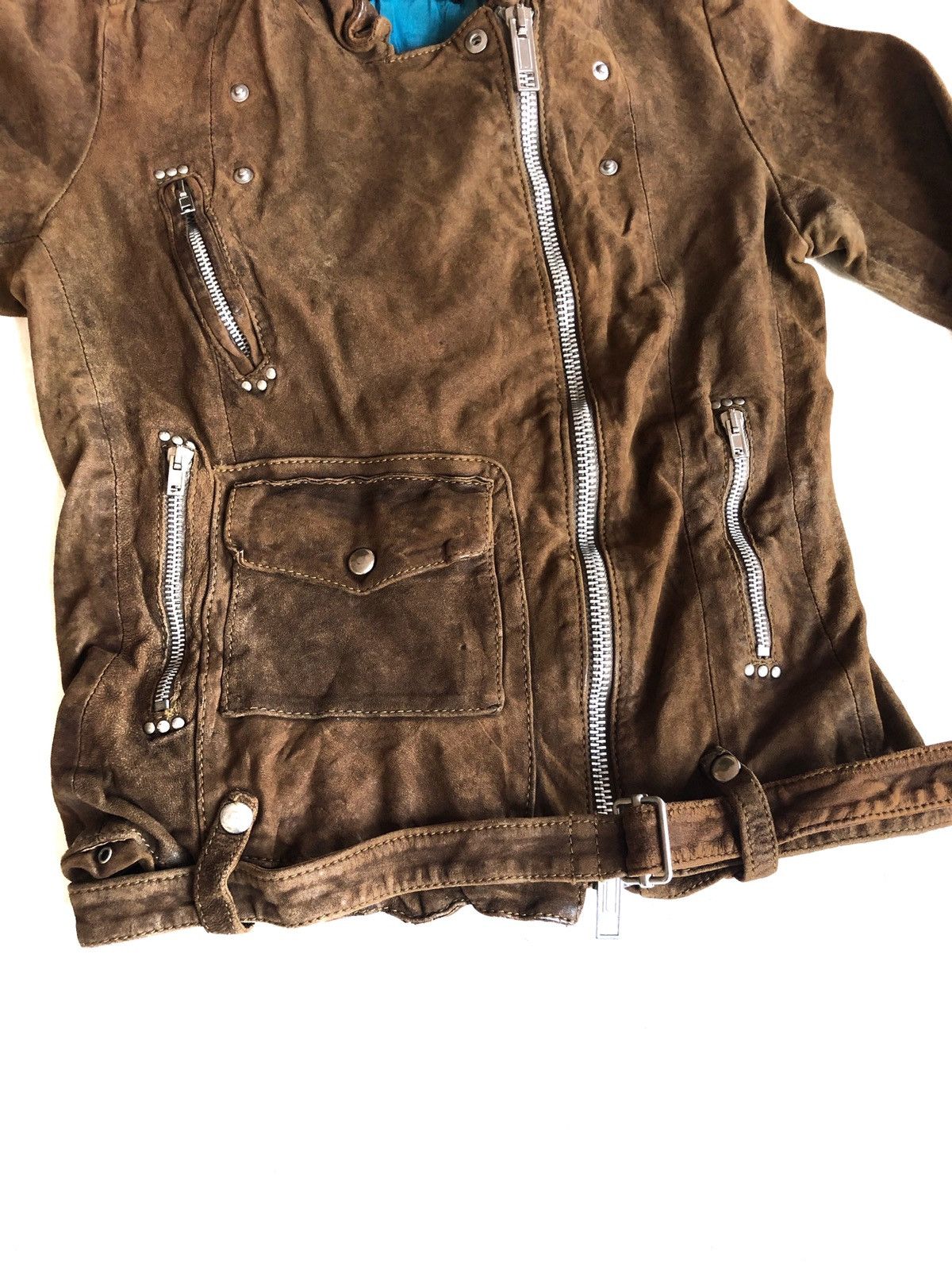 Golden Goose DOPE🔥OG Golden Goose Chiodo Leather Jacket Biker Size US S / EU 44-46 / 1 - 5 Thumbnail