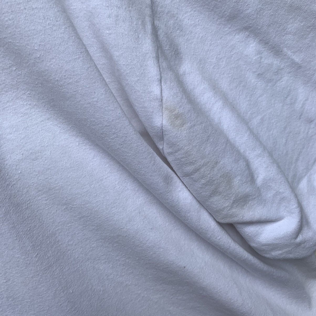 Nike × Vintage Vintage 90S Nike Basketball Big Logo Crewneck White Tee Size US L / EU 52-54 / 3 - 6 Thumbnail