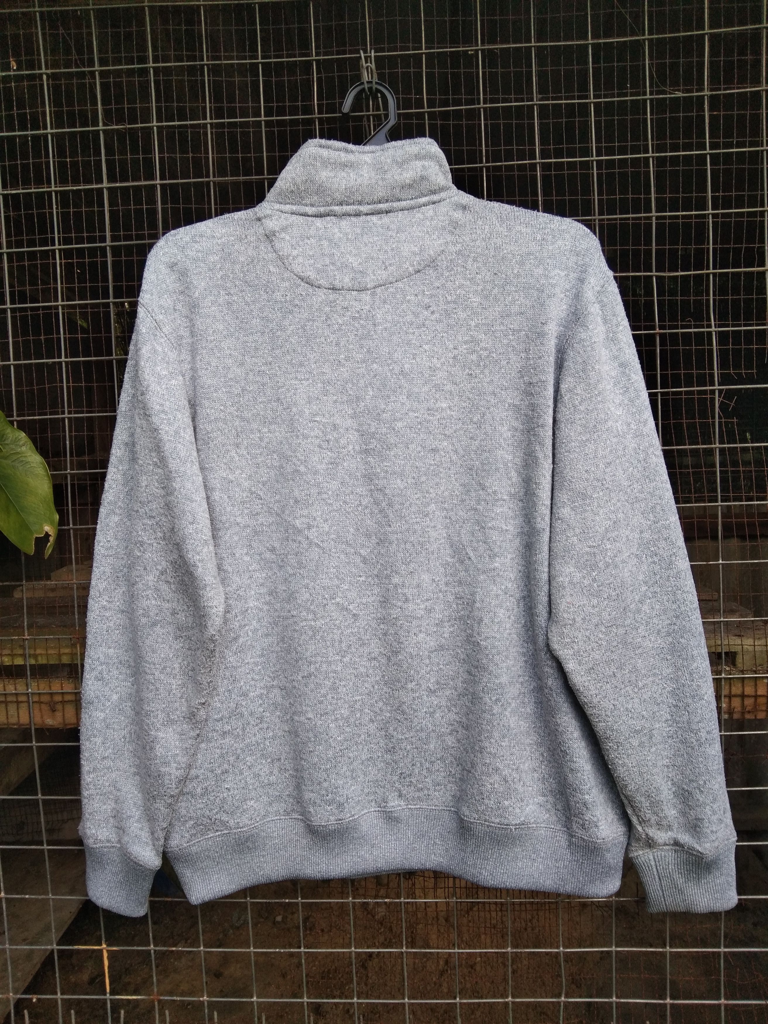 Japanese Brand GRACEFUL DAY'S MEN'S KNIT SWEATER TURTLENECK COLLAR ZIPPER Size US M / EU 48-50 / 2 - 4 Thumbnail