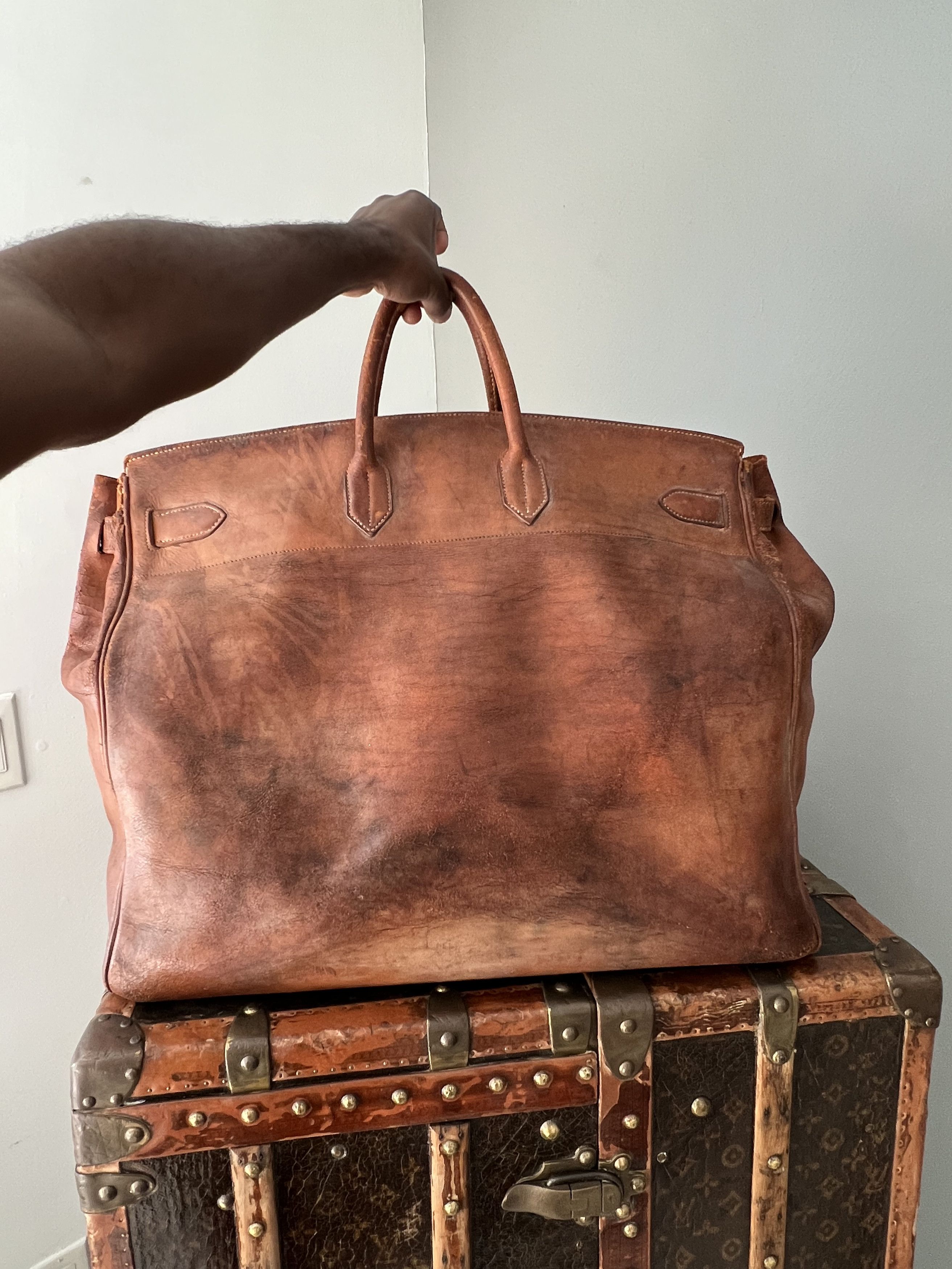 Hermes Vintage Haut à Courroies - BEAT UP BIRKIN BAG Size ONE SIZE - 4 Thumbnail