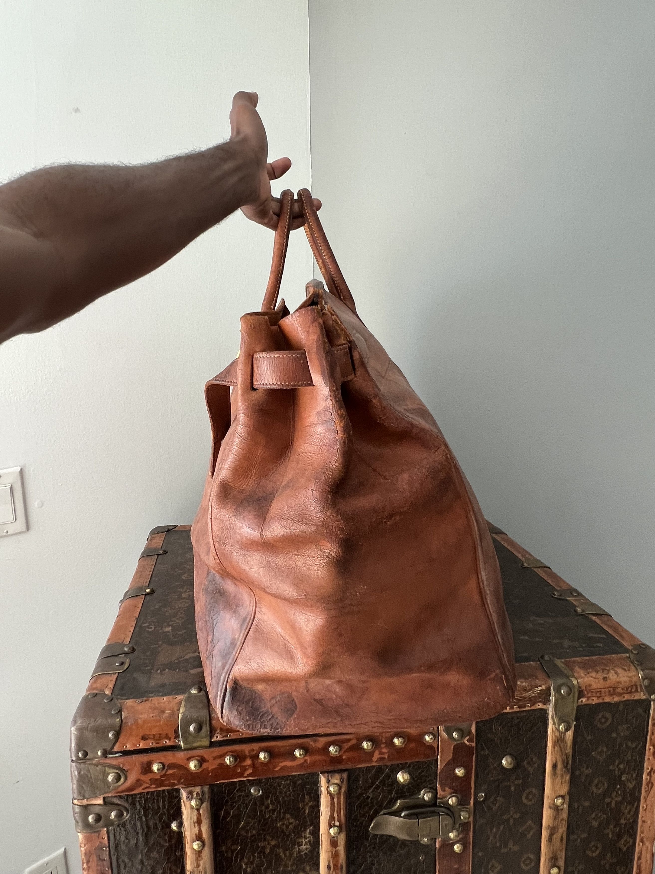 Hermes Vintage Haut à Courroies - BEAT UP BIRKIN BAG Size ONE SIZE - 7 Thumbnail