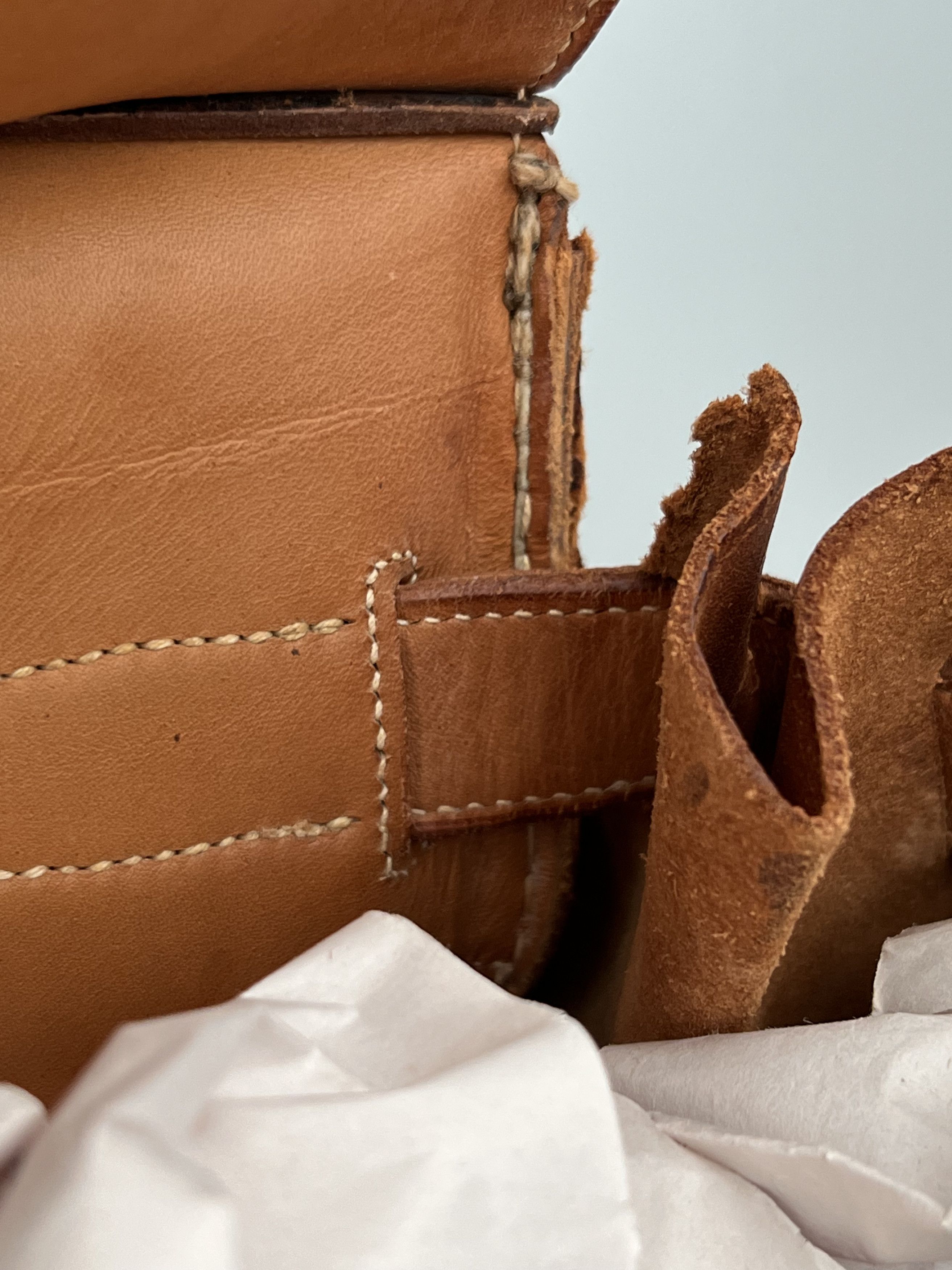 Hermes Vintage Haut à Courroies - BEAT UP BIRKIN BAG Size ONE SIZE - 20 Thumbnail