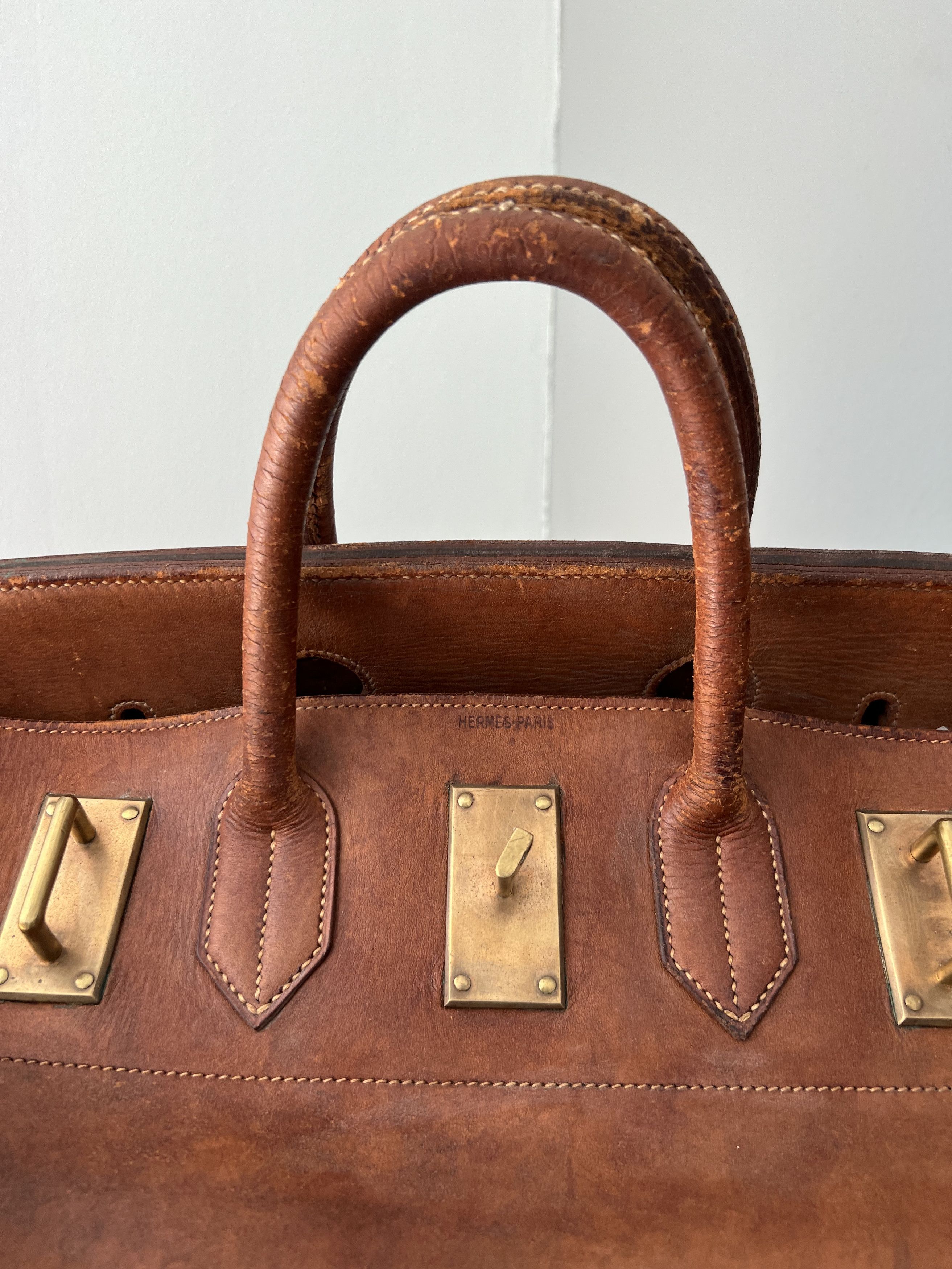 Hermes Vintage Haut à Courroies - BEAT UP BIRKIN BAG Size ONE SIZE - 16 Thumbnail