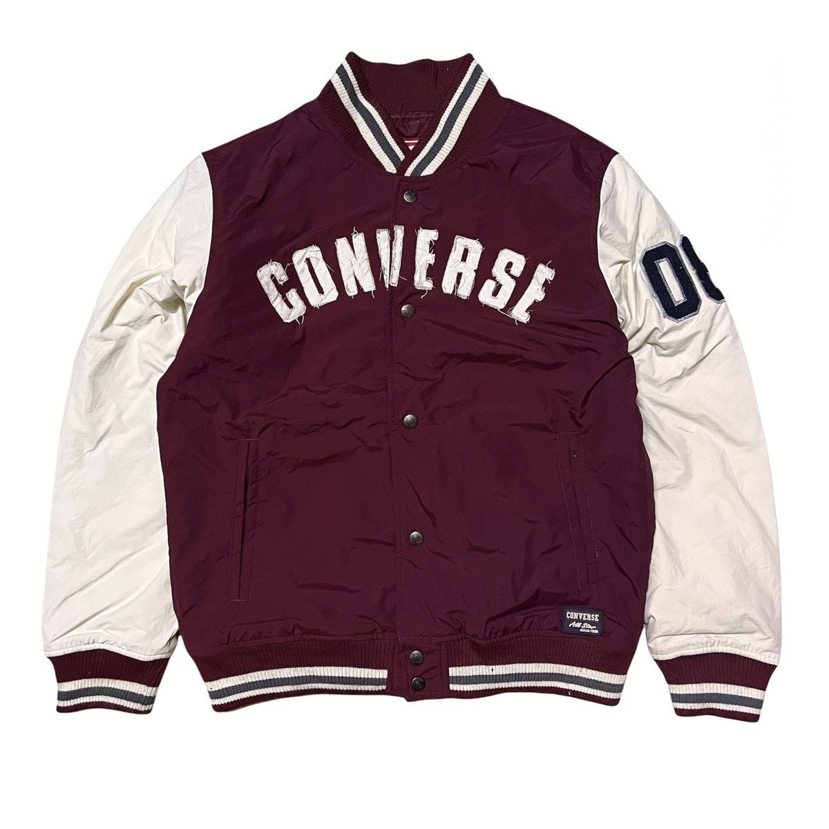 Converse Converse Big Logo Varsity Jacket Size US L / EU 52-54 / 3 - 1 Thumbnail