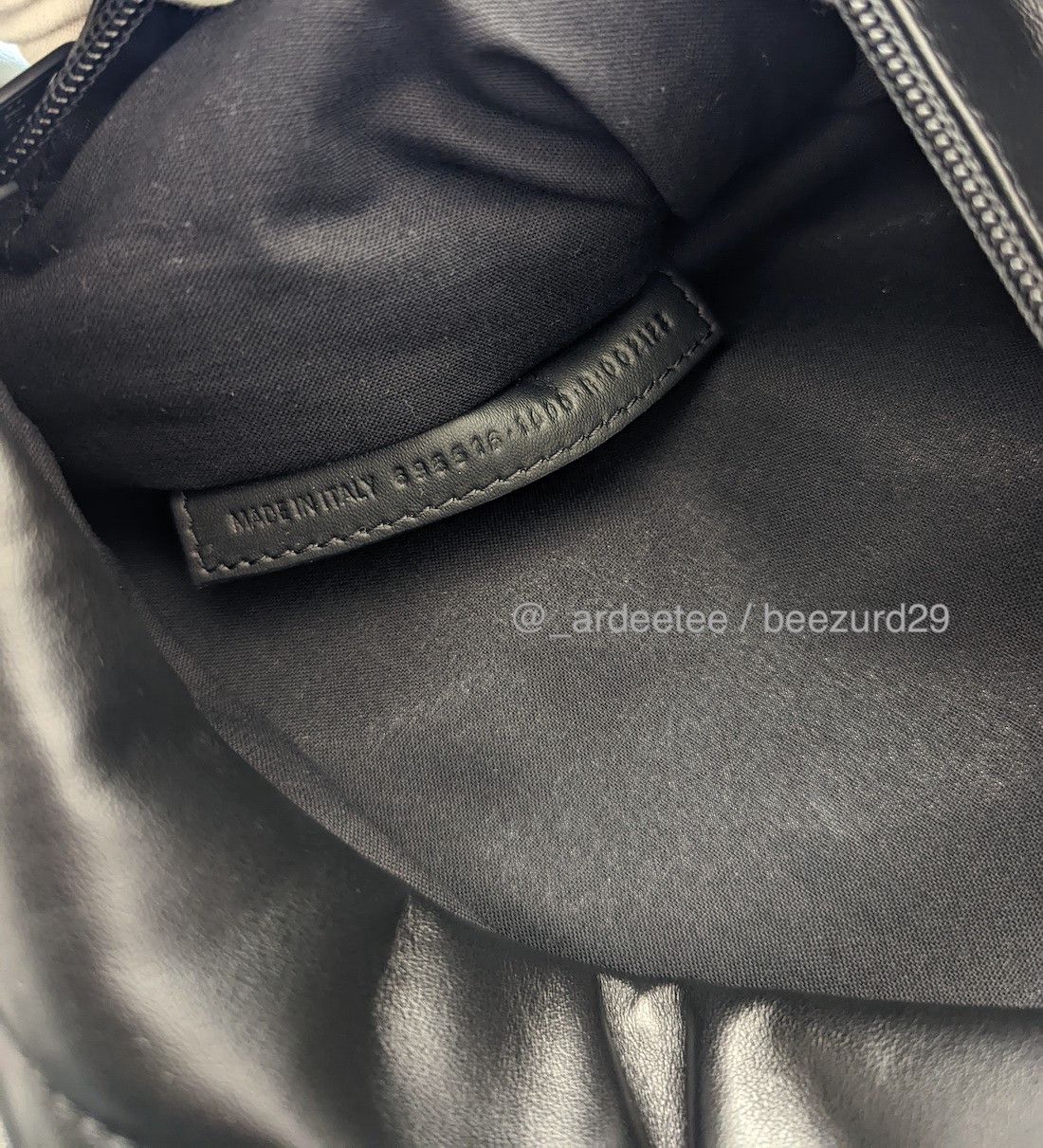 Balenciaga *NEW* BLACK LEATHER PUFFY PADDED BACKPACK Size ONE SIZE - 9 Thumbnail