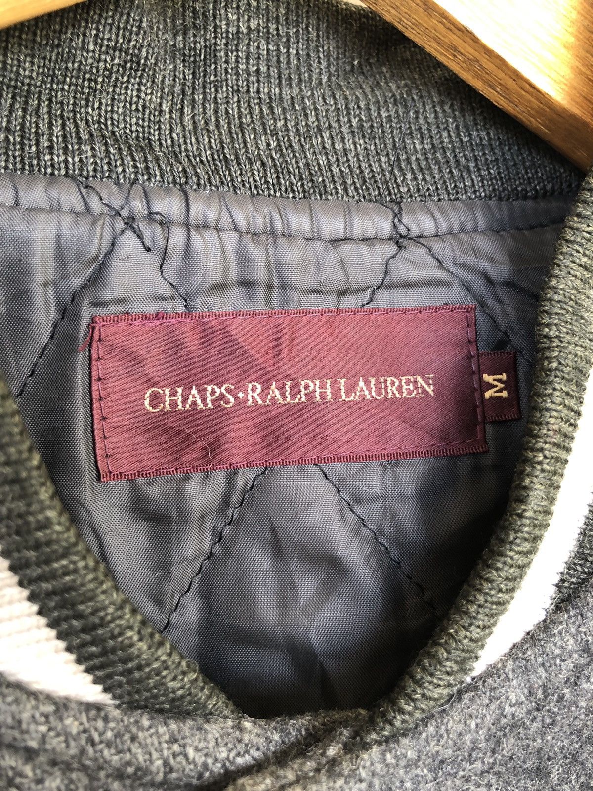 Chaps Ralph Lauren HEAT🔥Chap Ralph Lauren Wool Leather Varsity Jacket Size US M / EU 48-50 / 2 - 7 Thumbnail