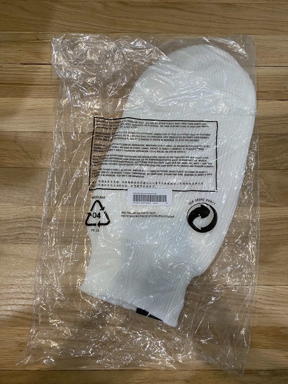 Supreme Supreme New Era Box Logo Balaclava White Size ONE SIZE - 3 Thumbnail