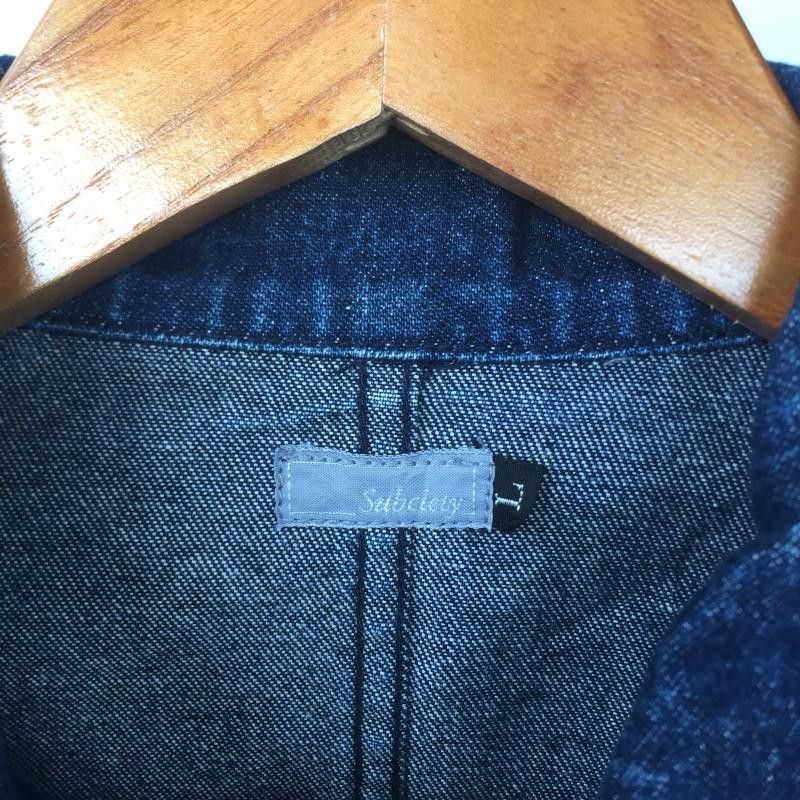 Indigo Subciety Indigo Chore Denim Jackets Size US L / EU 52-54 / 3 - 5 Thumbnail