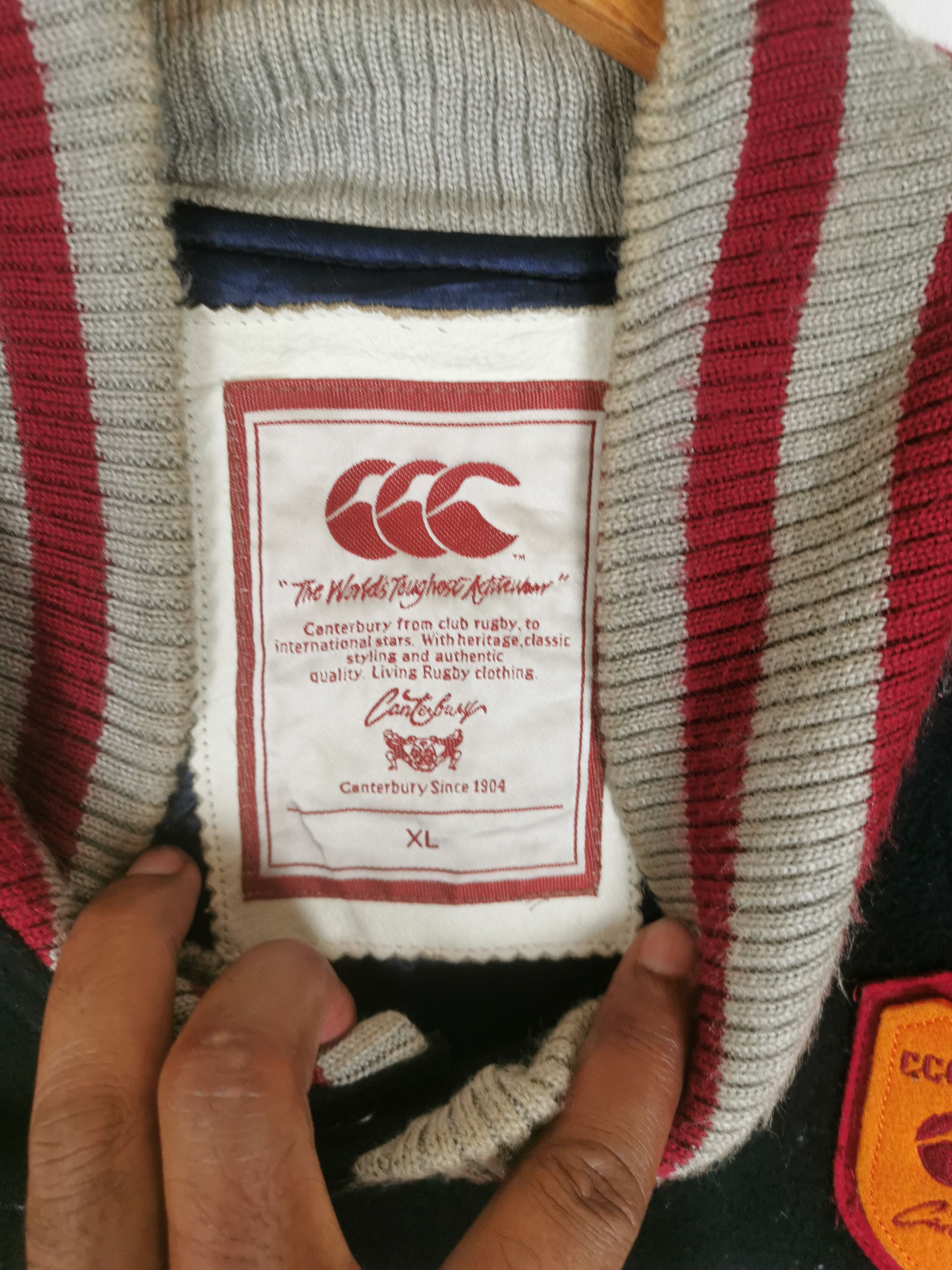Canterbury of New Zealand Canterbury Championship Varsity Jacket Size US XL / EU 56 / 4 - 11 Thumbnail