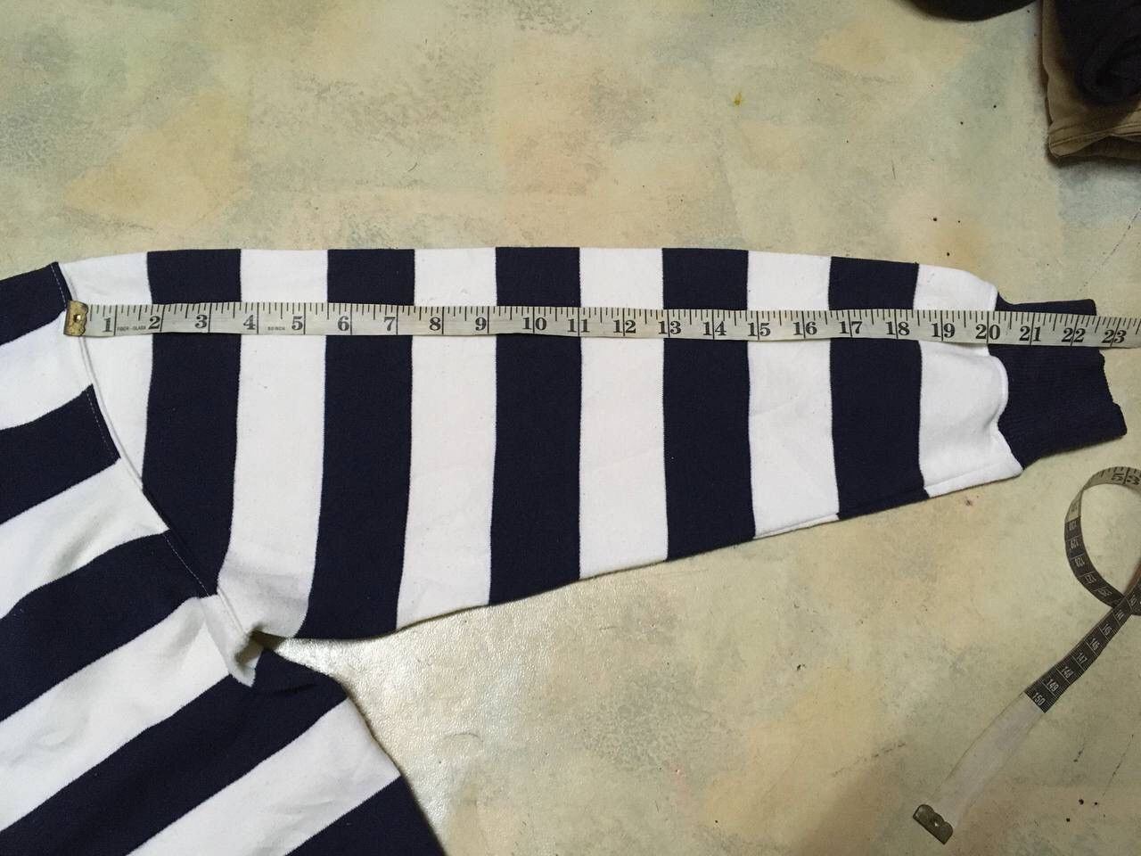 Beverly Hills Polo Club Polo Club Black and White Stripe Sweatshirt Size US L / EU 52-54 / 3 - 7 Thumbnail