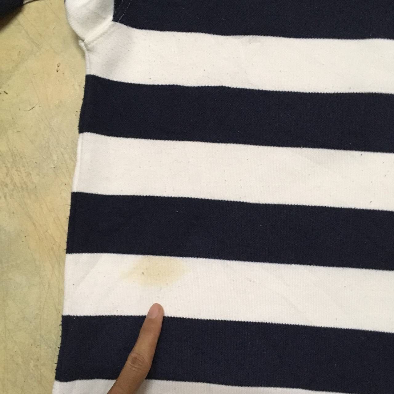 Beverly Hills Polo Club Polo Club Black and White Stripe Sweatshirt Size US L / EU 52-54 / 3 - 8 Thumbnail