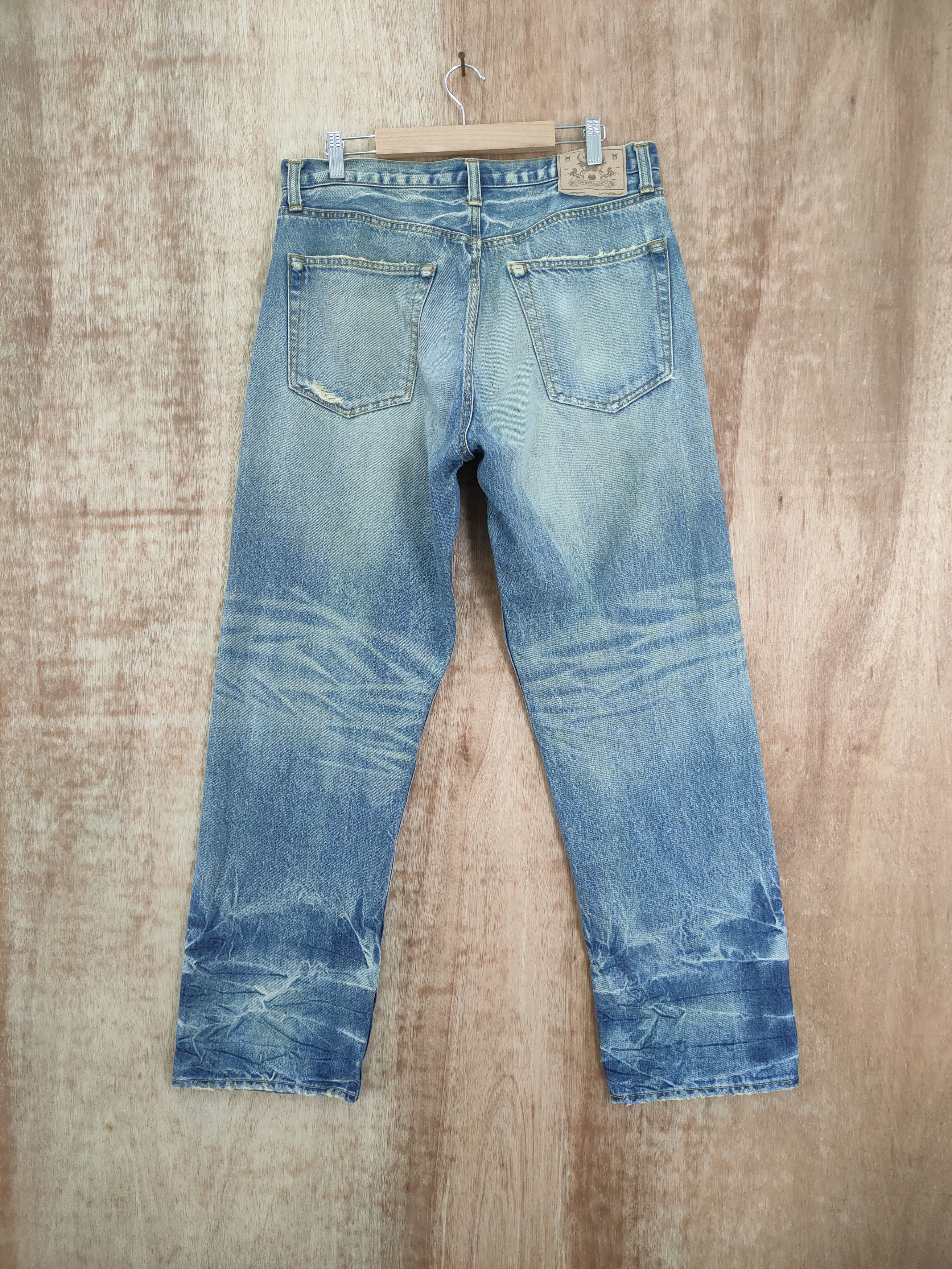 Japanese Brand × Vintage VINTAGE ABSTRISE FADED JEANS DENIM PANTS Size US 36 / EU 52 - 4 Thumbnail