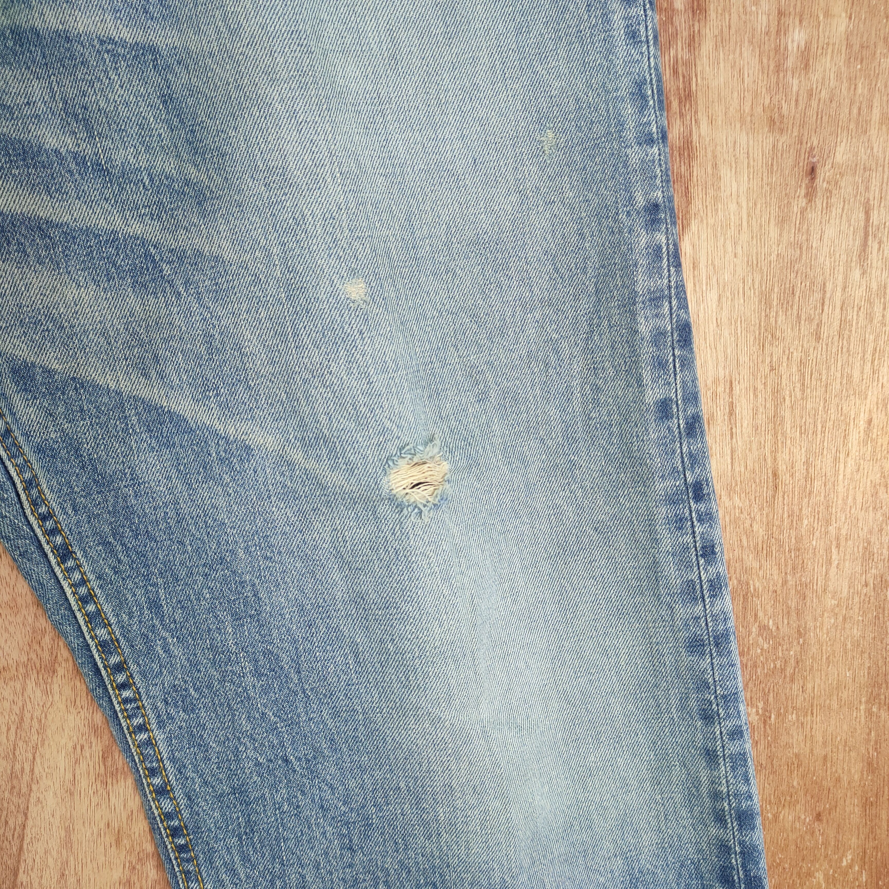 Japanese Brand × Vintage VINTAGE ABSTRISE FADED JEANS DENIM PANTS Size US 36 / EU 52 - 11 Thumbnail