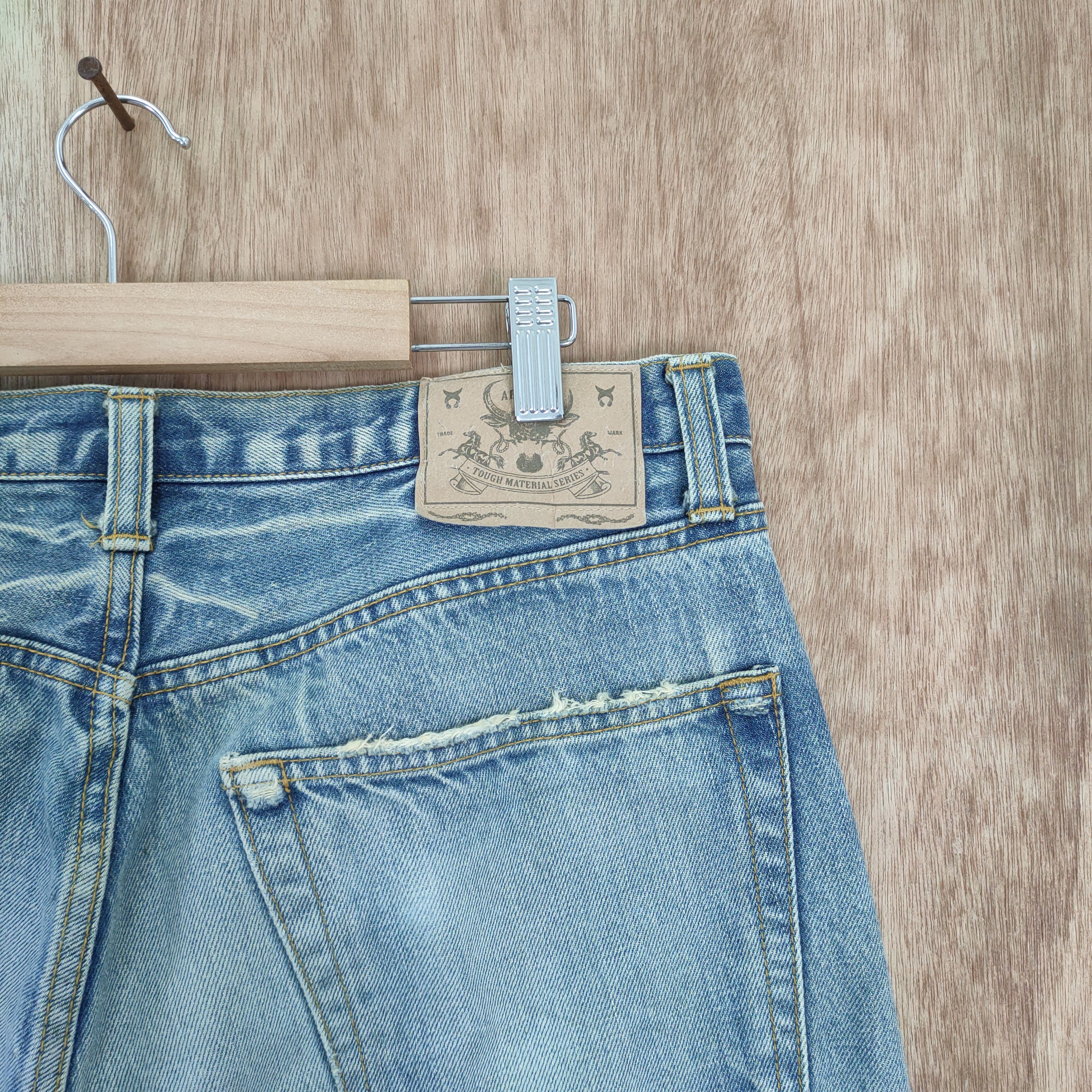 Japanese Brand × Vintage VINTAGE ABSTRISE FADED JEANS DENIM PANTS Size US 36 / EU 52 - 12 Thumbnail