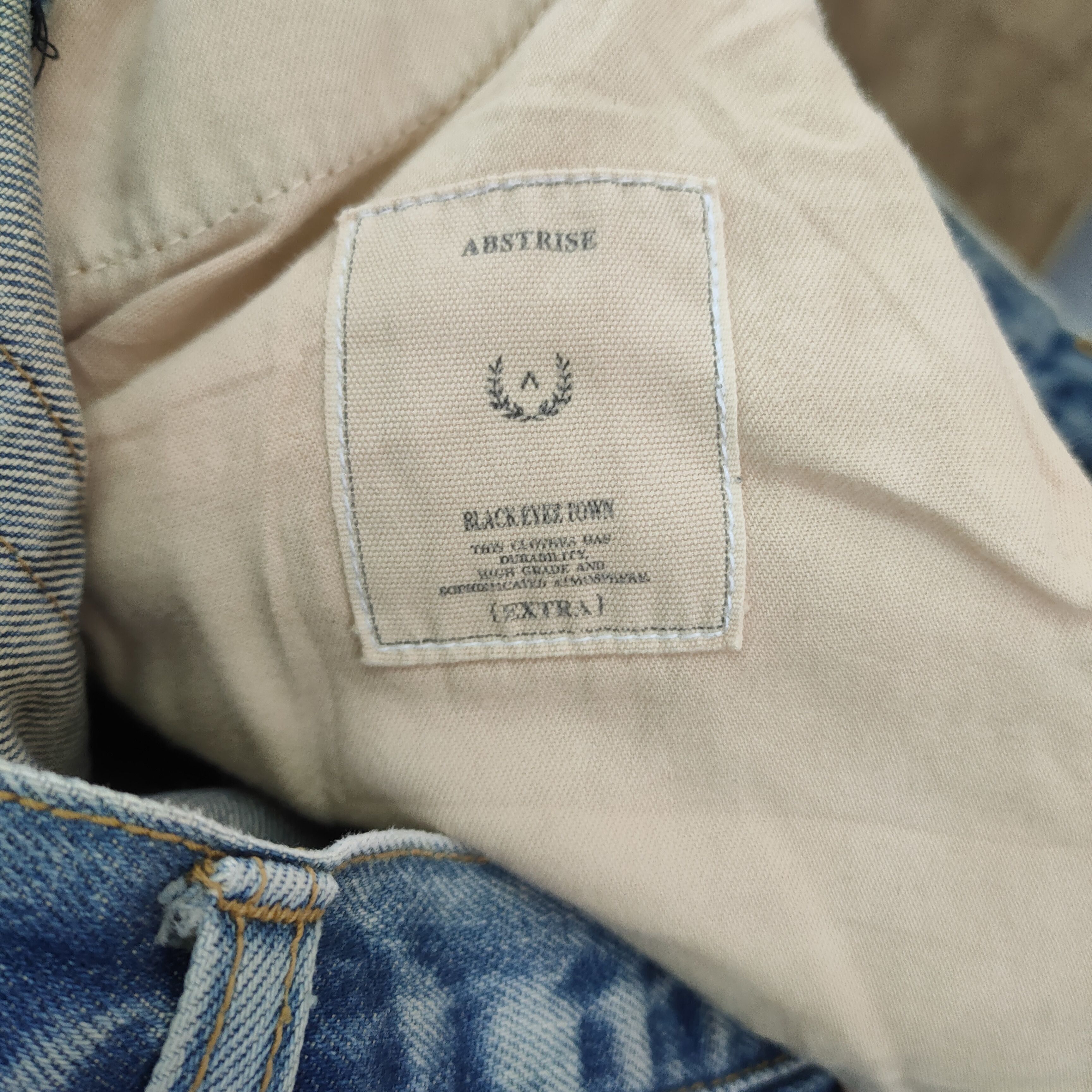 Japanese Brand × Vintage VINTAGE ABSTRISE FADED JEANS DENIM PANTS Size US 36 / EU 52 - 15 Thumbnail