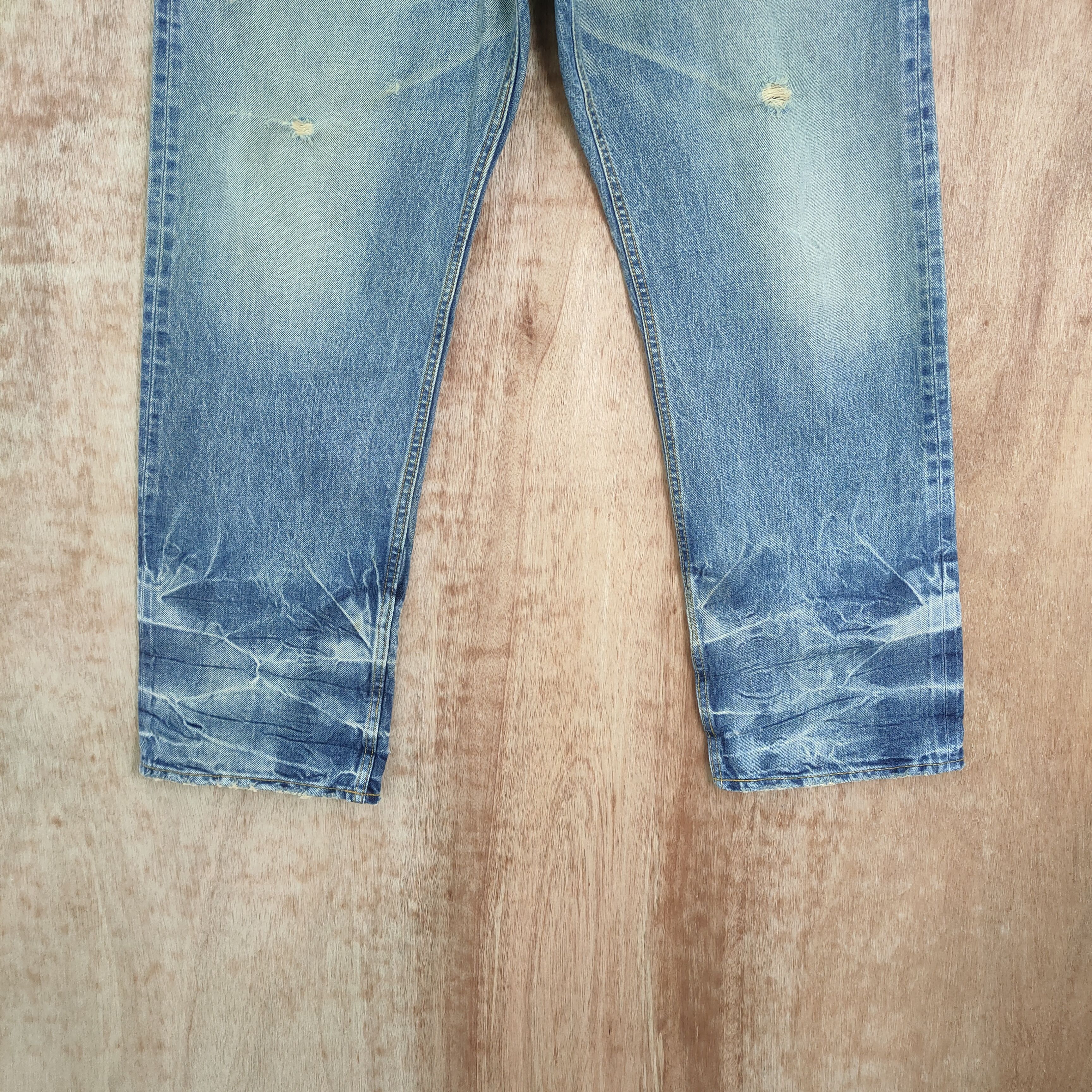 Japanese Brand × Vintage VINTAGE ABSTRISE FADED JEANS DENIM PANTS Size US 36 / EU 52 - 3 Thumbnail